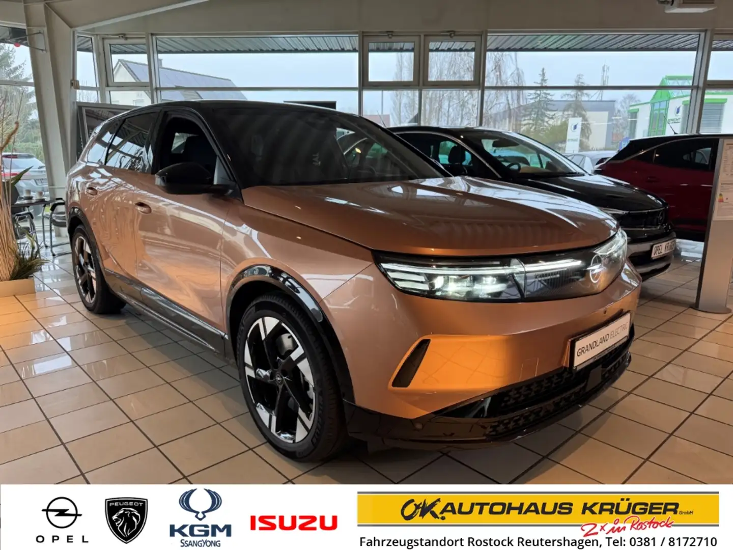 Opel Grandland GS NEUES MODELL HUD AD Navi 360 Kamera LED Blendfr Gold - 1