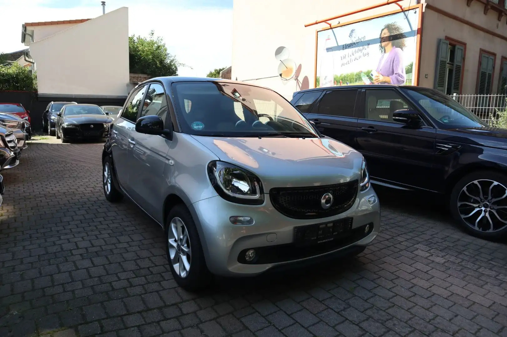smart forFour Basis 66kW PDC Klima Sitzheizung 2.Hand Schwarz - 1