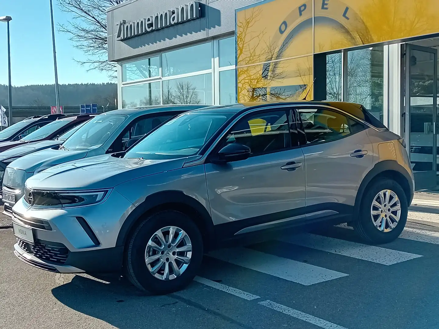 Opel Mokka Enjoy 1.2 PDC Kamera Klima Grau - 1