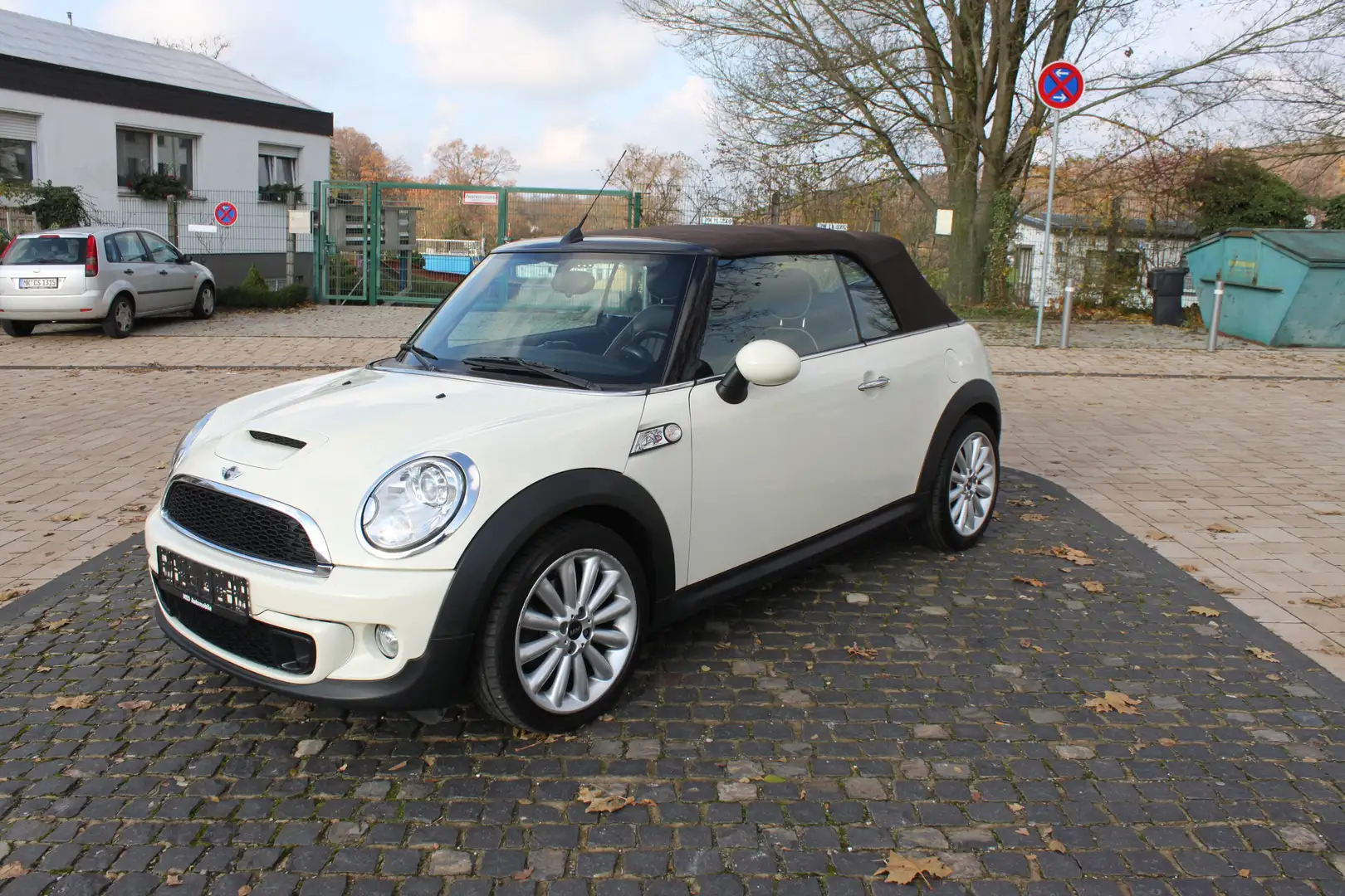 MINI Cooper S Cabrio Highgate/Leder/Xenon/Alu/108Tkm. Blanc - 2