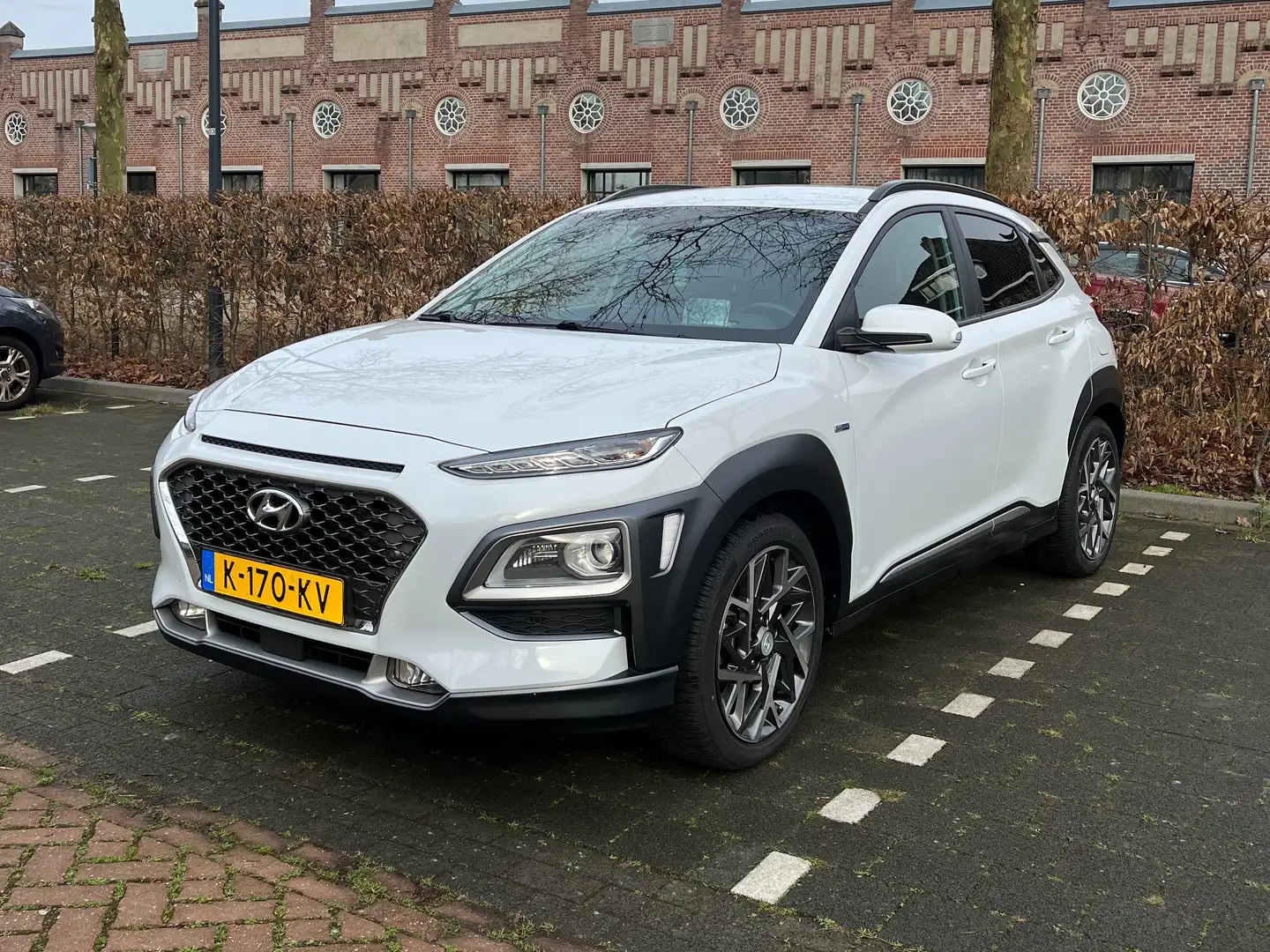 Hyundai KONA KONA 1.6 GDI HEV Premium Wit - 1