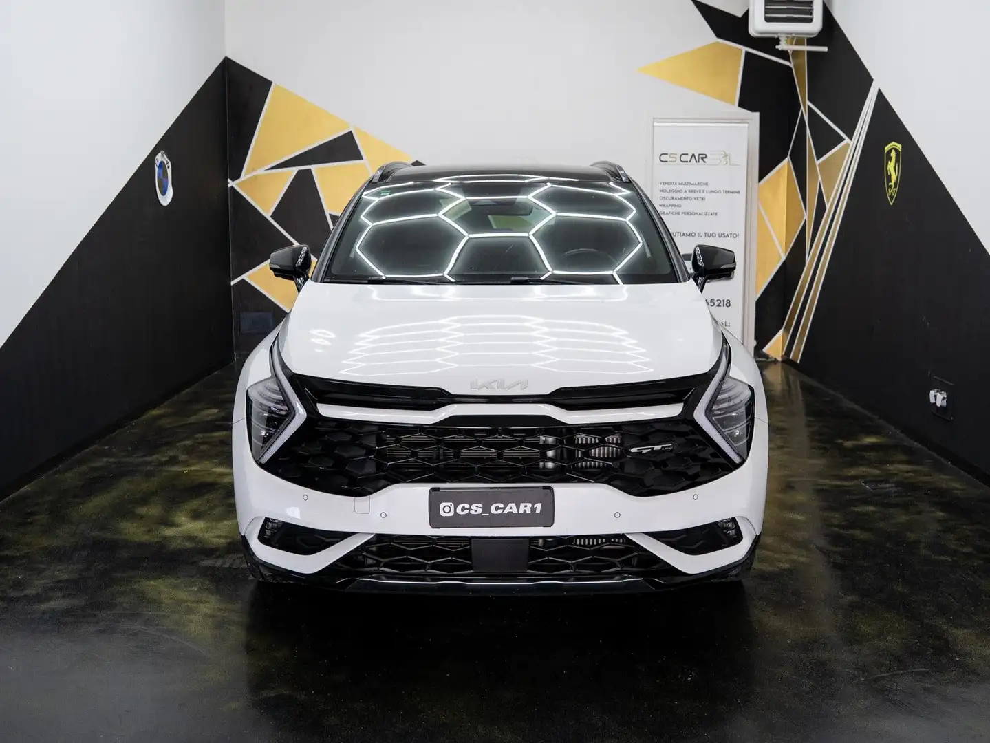 Kia Sportage Sportage V 1.6 crdi mhev GT-line Plus dct Blanc - 2