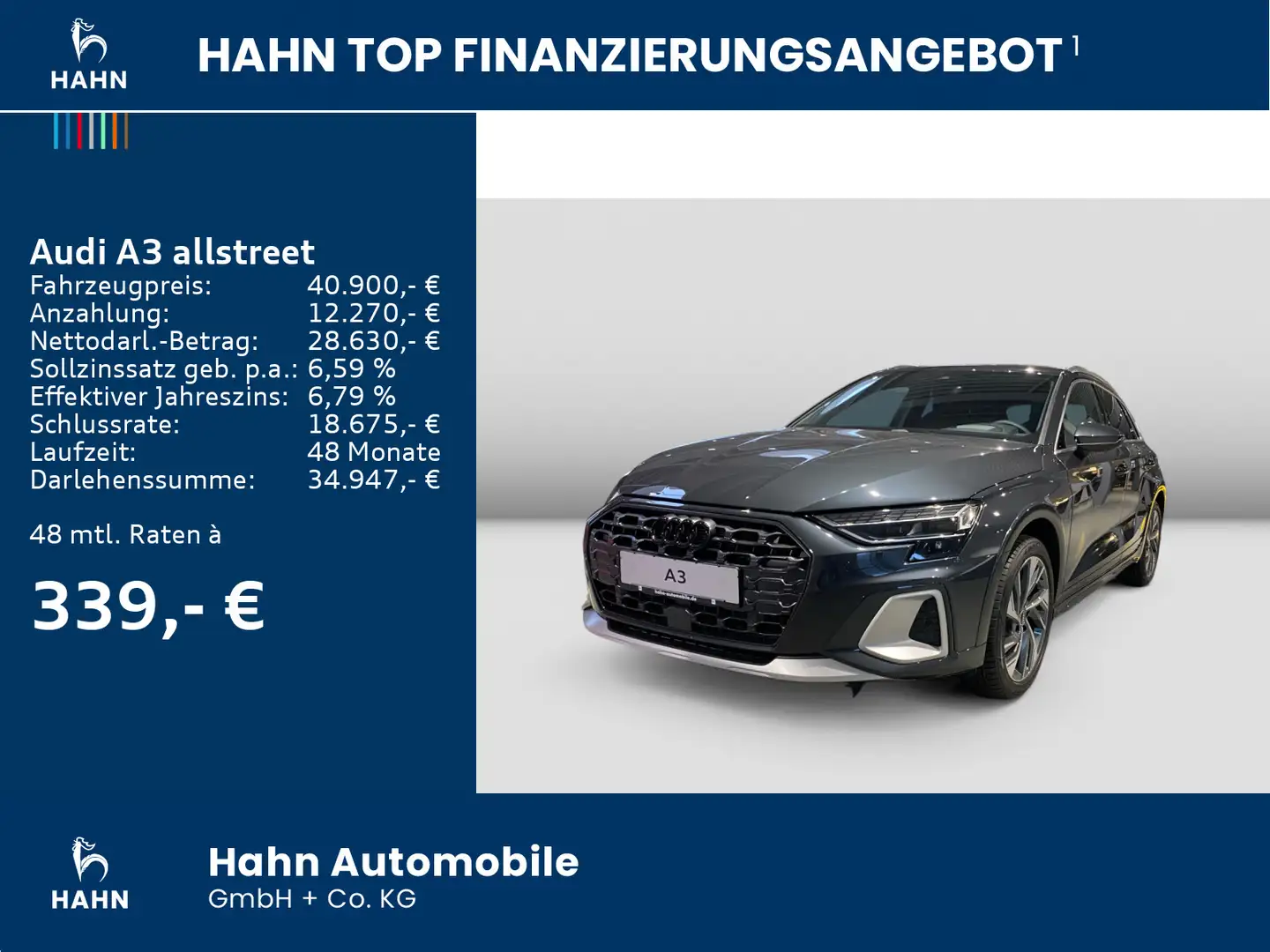 Audi A3 35 TFSI 110(150) kW(PS) S-tronic Grau - 2