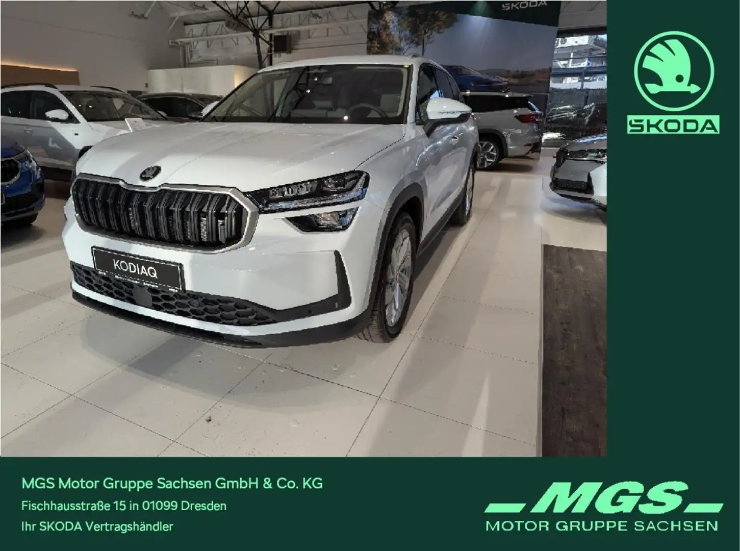 Skoda Kodiaq 2.0 TDI Selection #AHK #Matrix Weiß - 1