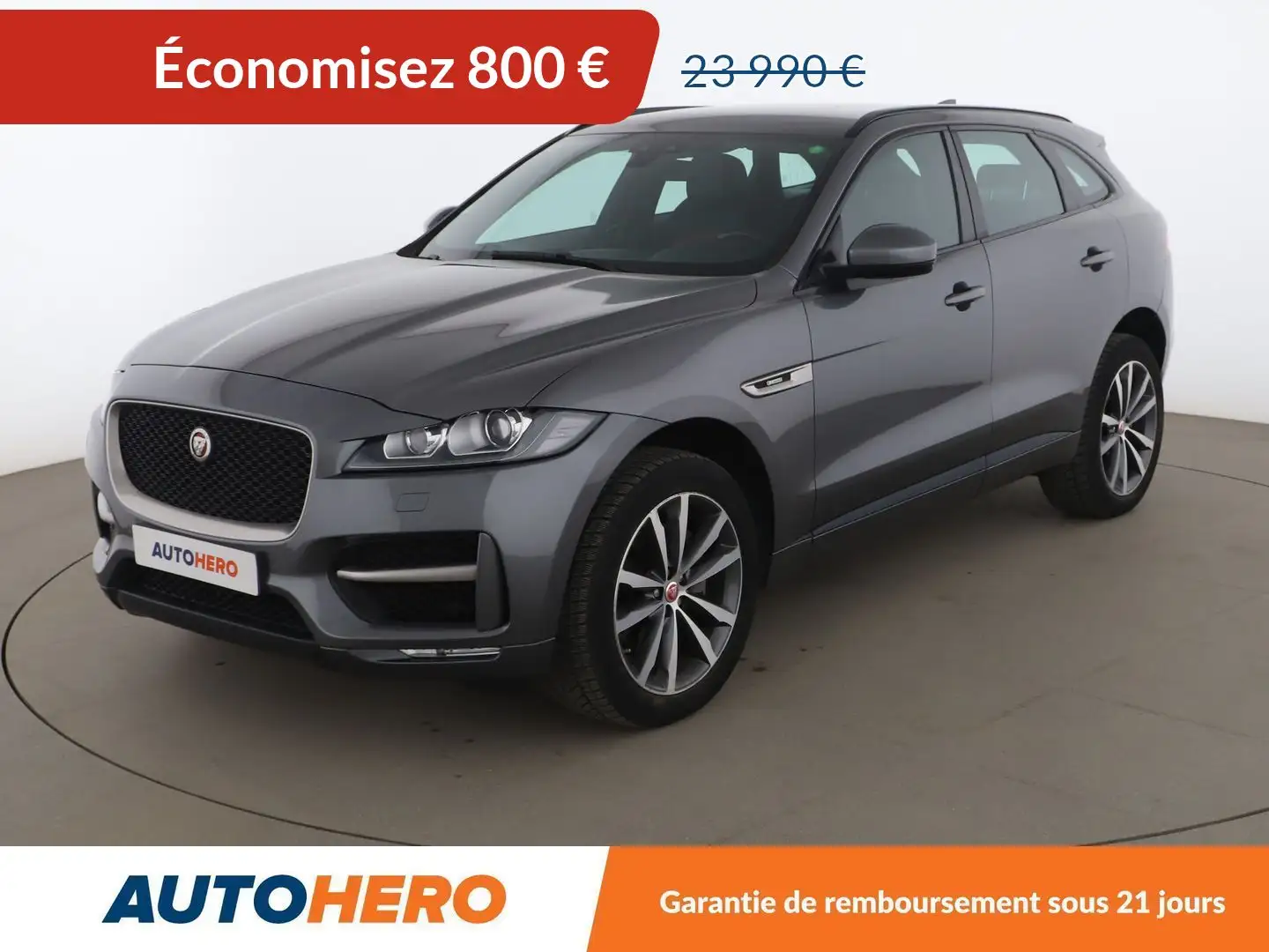 Jaguar F-Pace 3.0 d V6 R-Sport 4x4 BVA8 Gri - 1