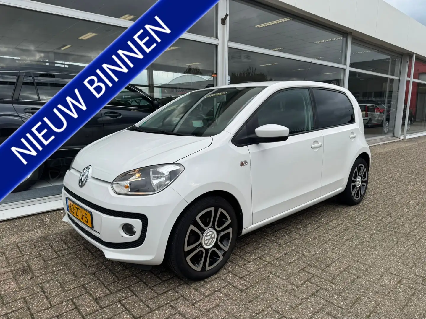 Volkswagen up! 1.0 high up! BlueMotion | 1e eigenaar | Elektrisch Wit - 1