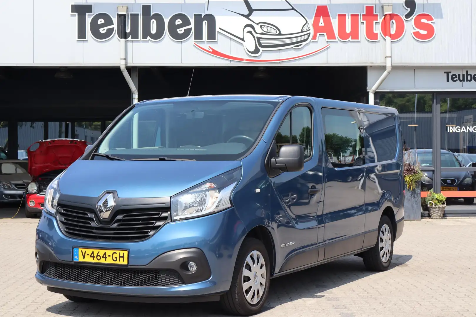 Renault Trafic 1.6 dCi T29 L2H1 DC Comfort Dubbel cabine, Navigat Bleu - 1
