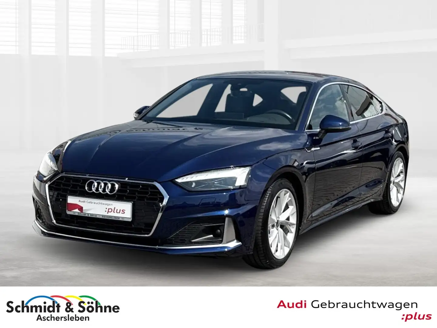 Audi A5 Sportback advanced 2.0 TDI S-tronic Klima Navi Blau - 1