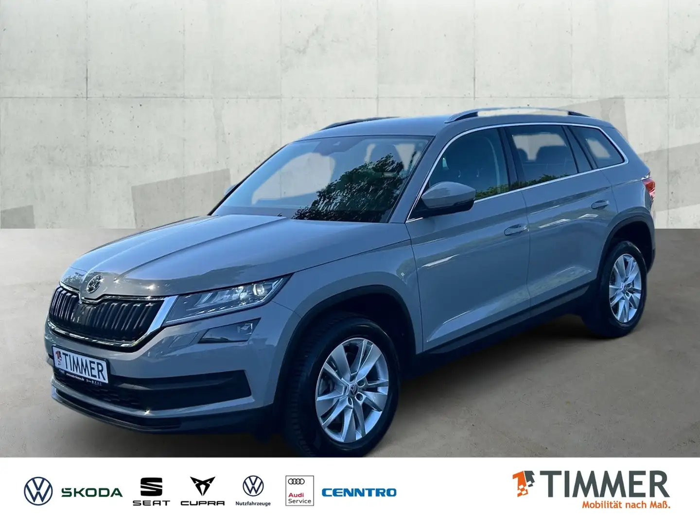 Skoda Kodiaq 2.0 TDI DSG 4x4 STYLE *AHK *CANTON *ACC *RKAM * Gris - 1