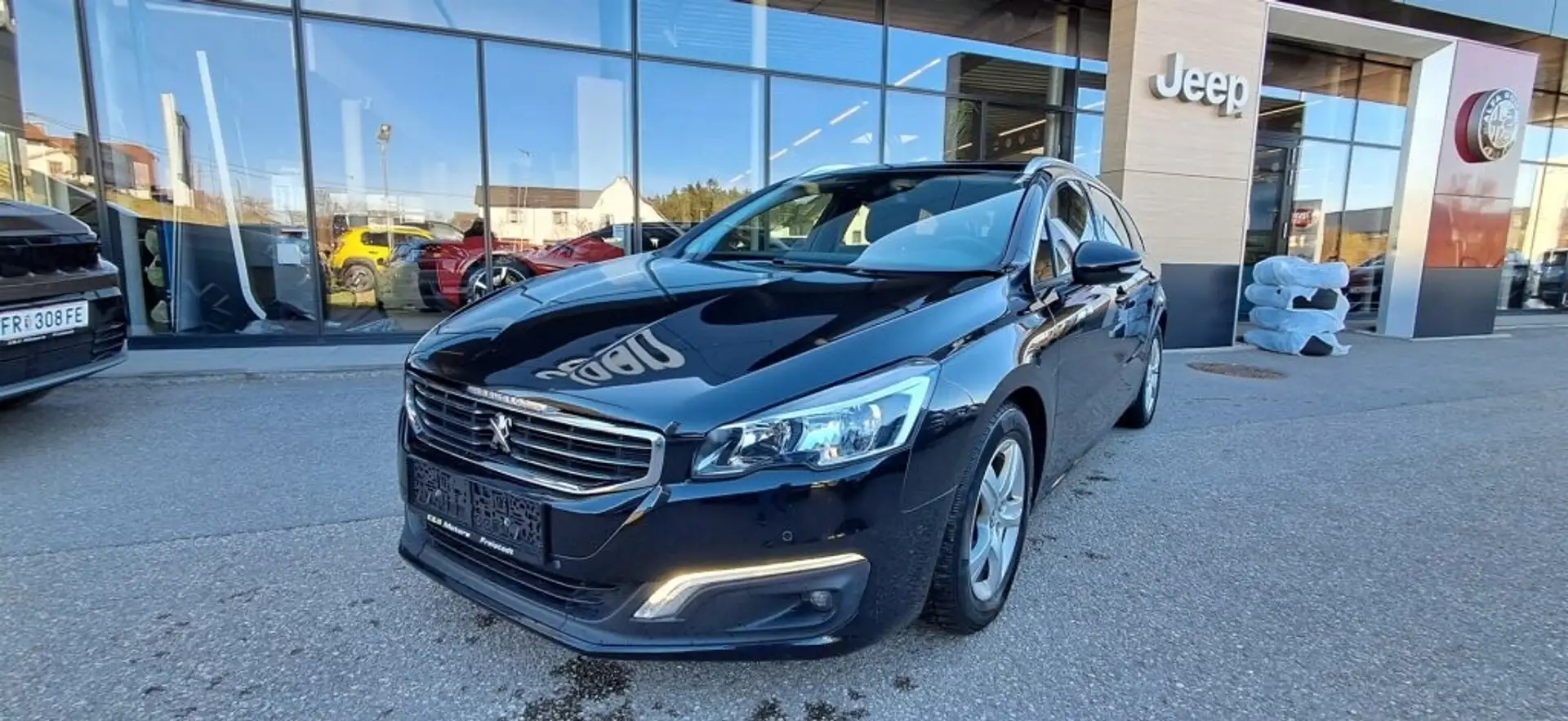 Peugeot 508 SW 1,6 BlueHDI 120 S&S EAT6 Active Schwarz - 1