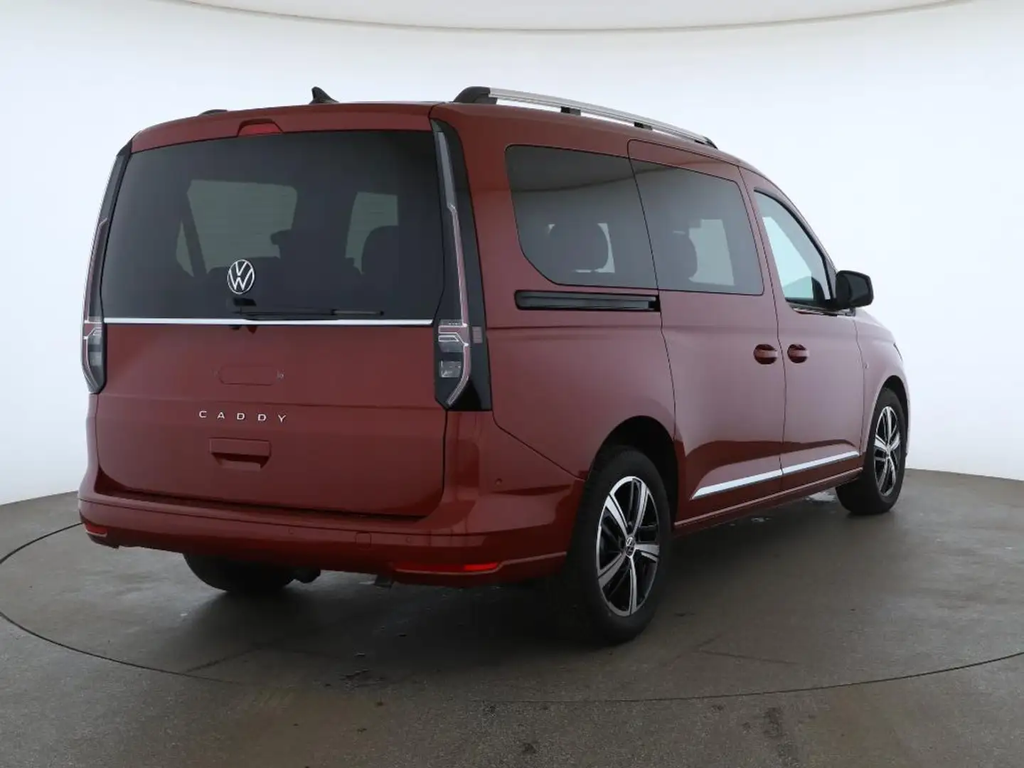 Volkswagen Caddy Maxi Style TDI DSG 7S *NAVI*AHK*LED*ACC* Rot - 2