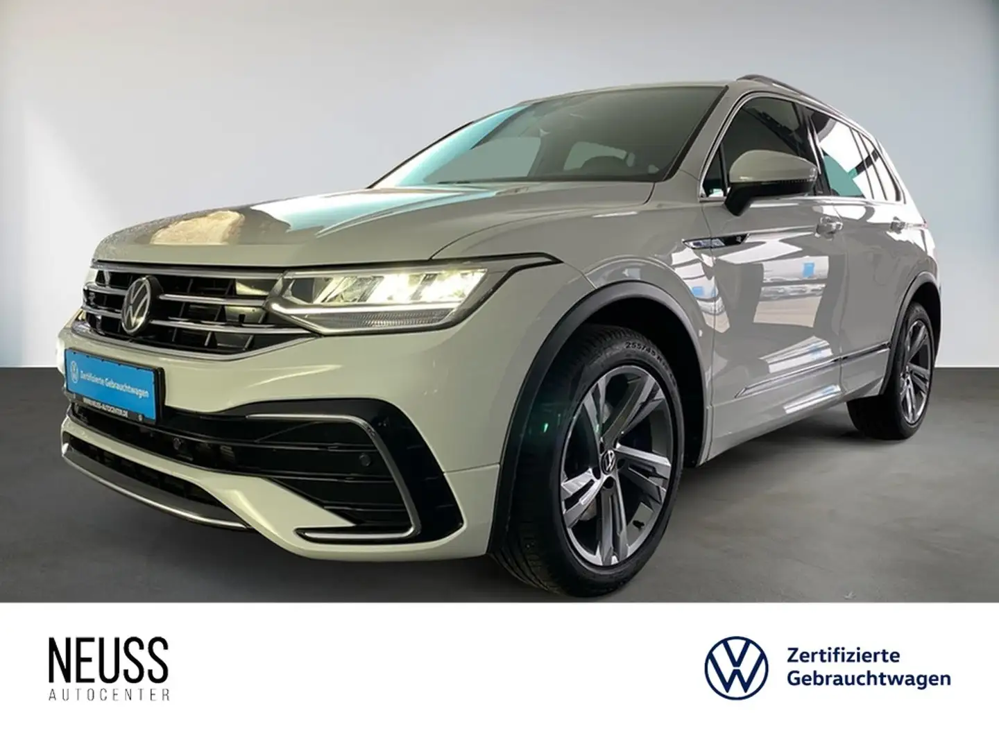 Volkswagen Tiguan 2.0 TSI DSG 4M R-Line NAVI+SHZ+ACC+KAMERA+PDC+ALU Weiß - 1