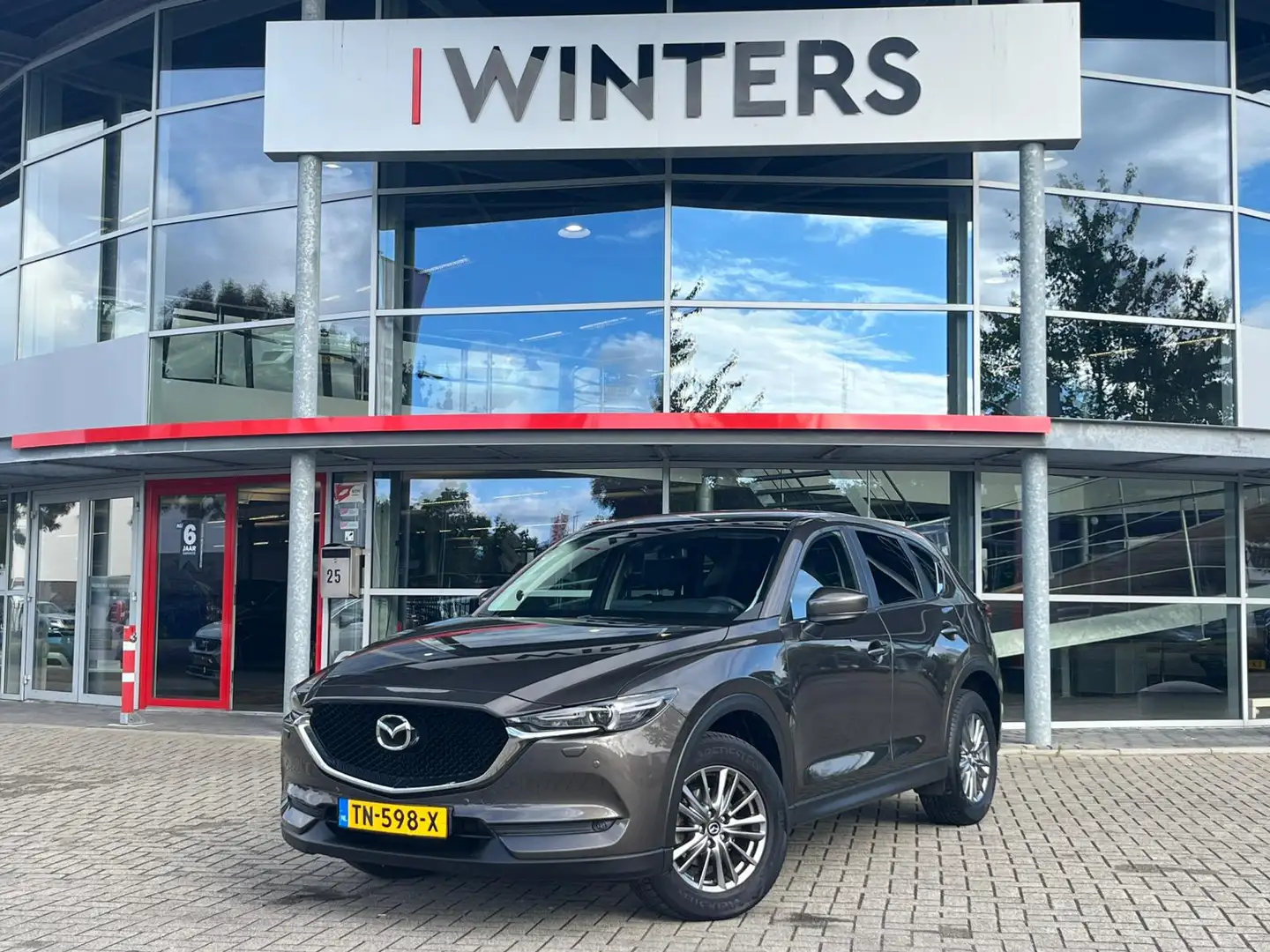 Mazda CX-5 2.0 SkyActiv-G 165 TS+ Automaat | Trekhaak | Memor Brun - 1