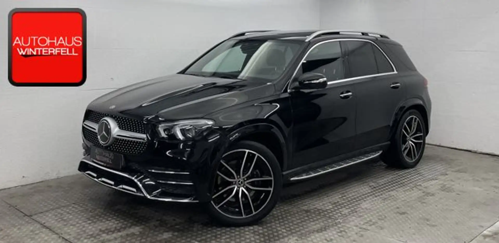 Mercedes-Benz GLE 400 d 4M AMG 7-SITZER+PANO+AHK+22Z+LUFT+MEMO Noir - 1