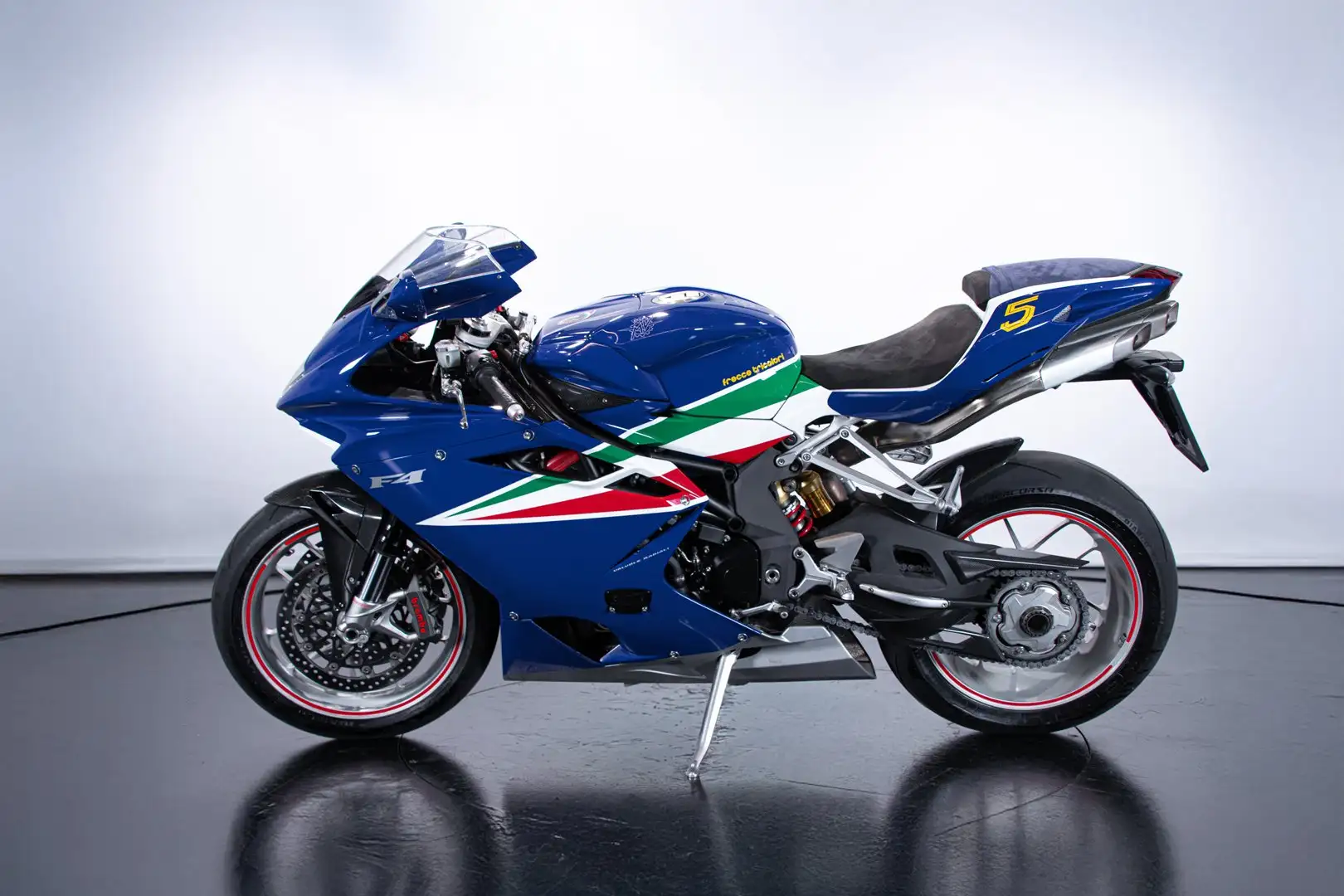 MV Agusta F4 "Frecce Tricolori" N° 05/11 Blauw - 1