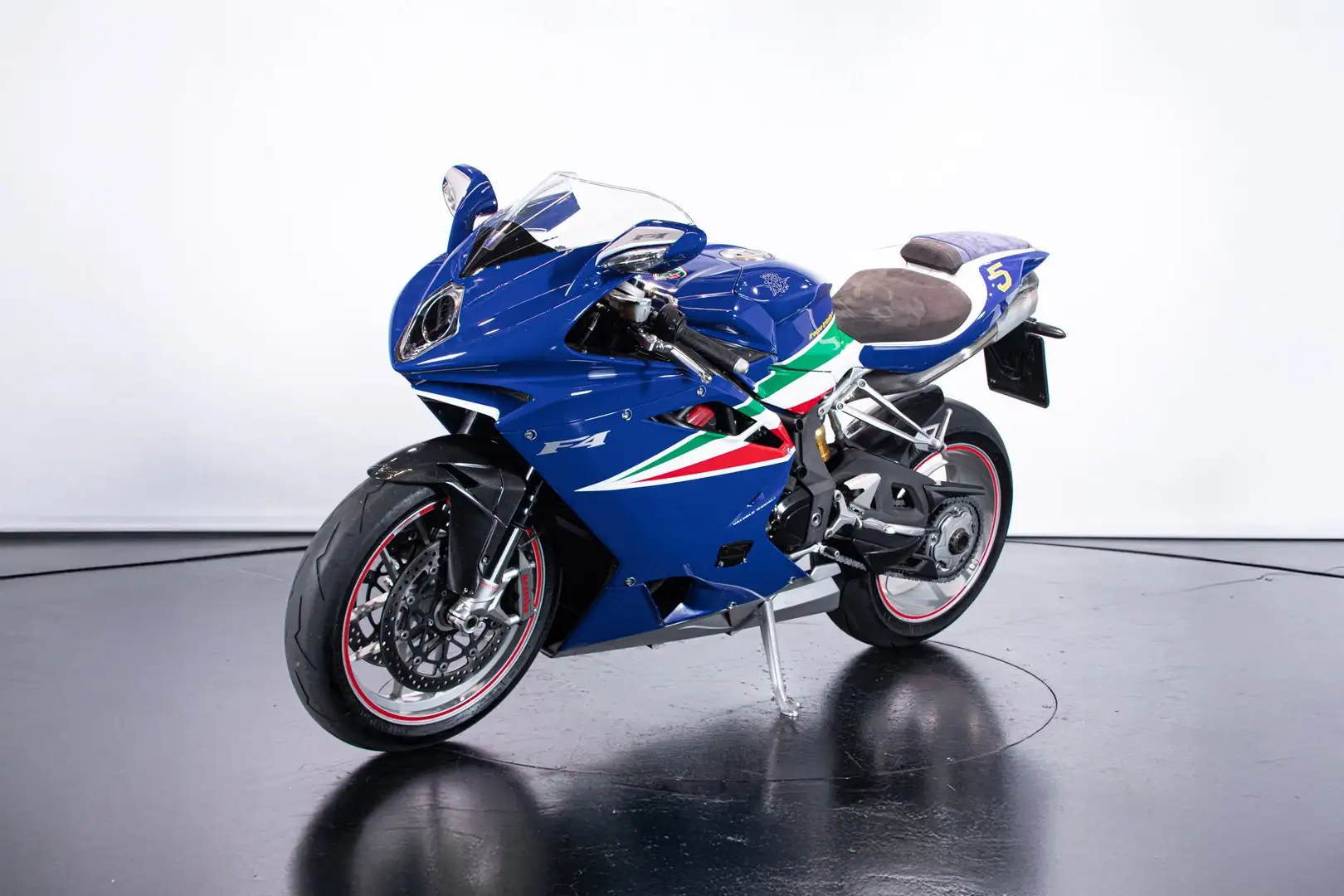 MV Agusta F4 "Frecce Tricolori" N° 05/11 Blauw - 2