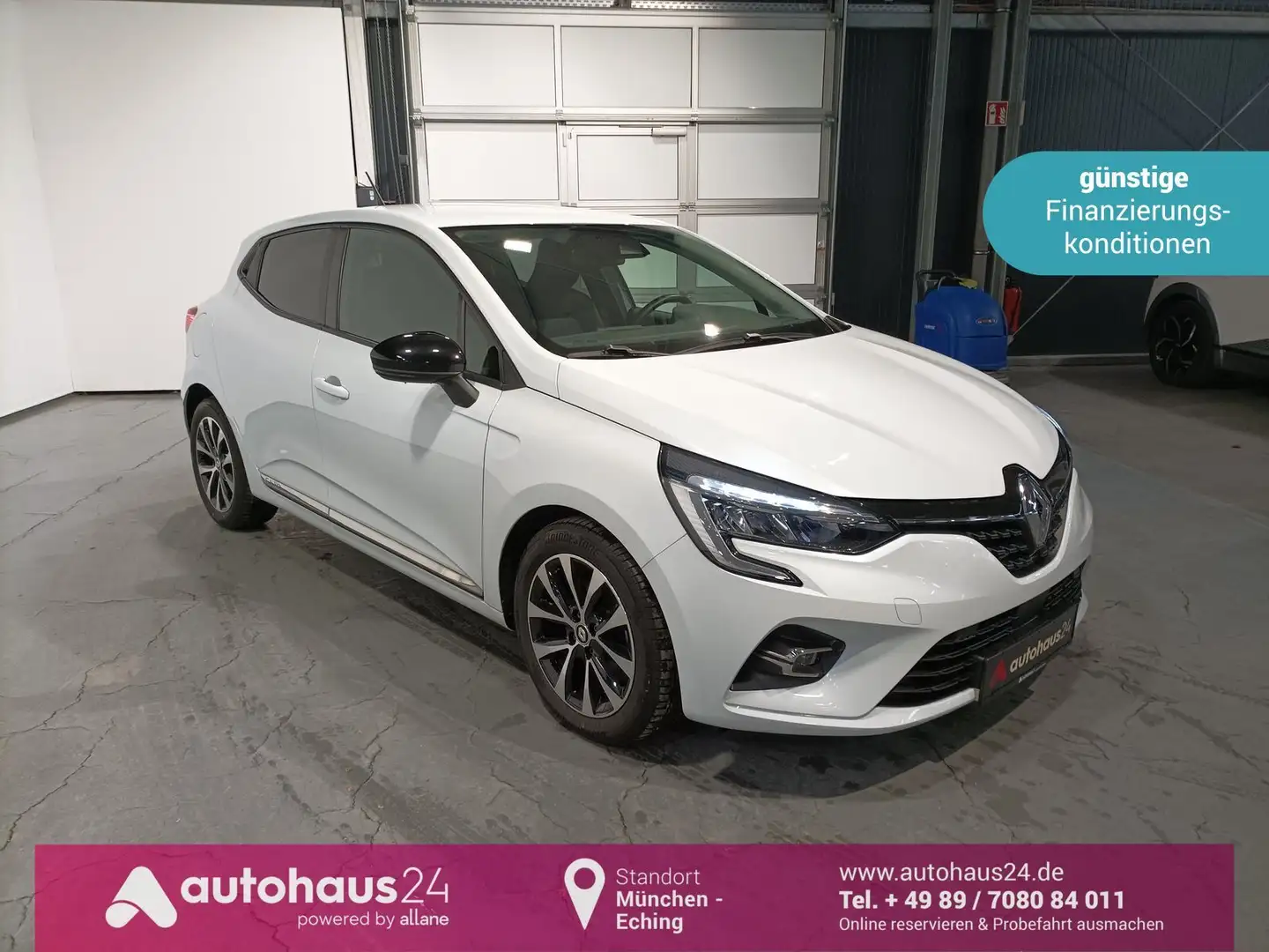 Renault Clio V 1.0 TCe 90 Zen LED|ParkPilot|DAB|App Weiß - 1