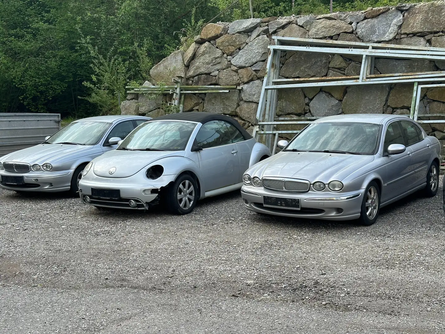 Volkswagen Beetle Cabriolet 1,9 TDI 3x Fahrzeuge um € 3.890 Grigio - 2