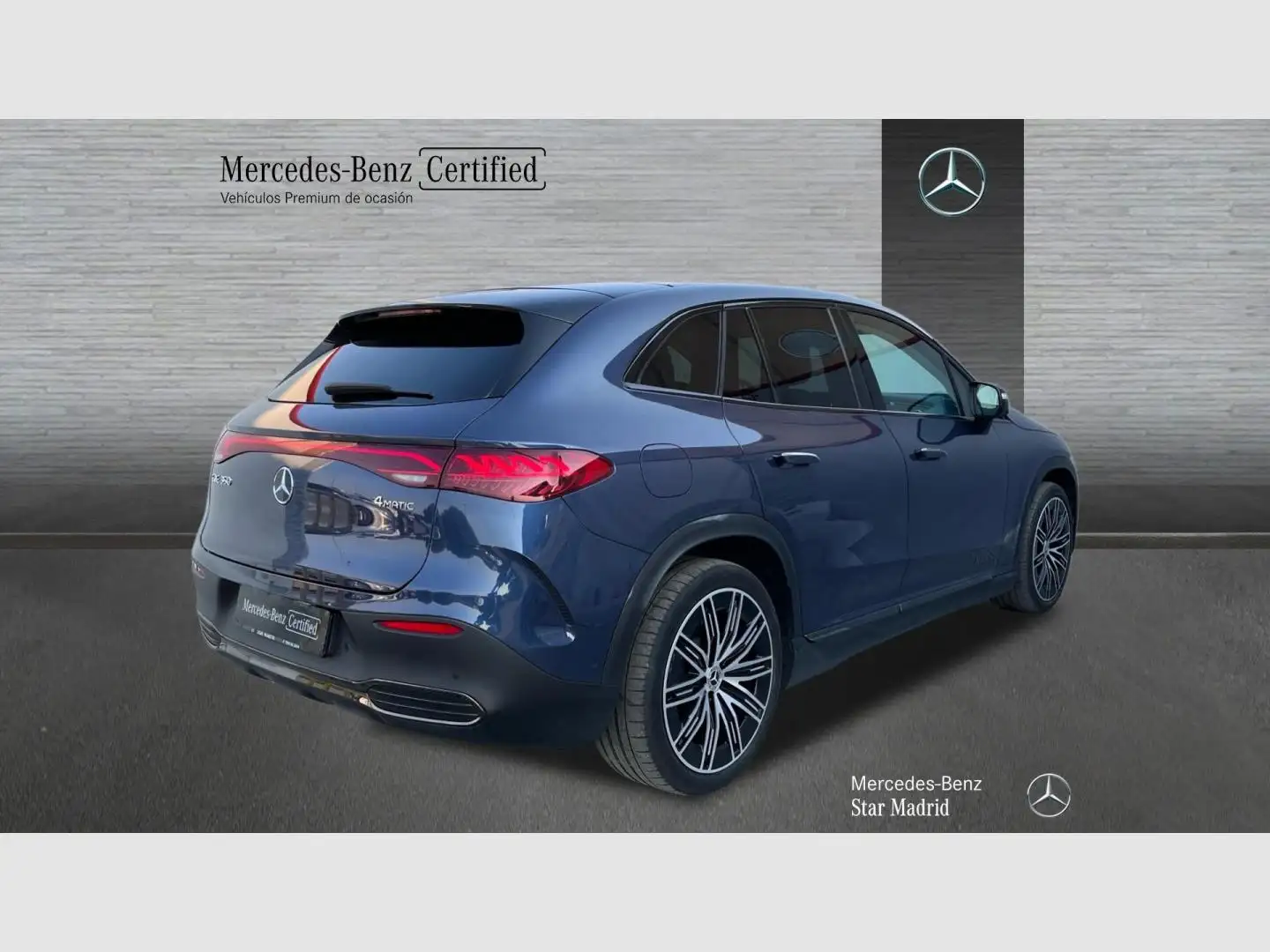 Mercedes-Benz EQE 350 4MATIC Azul - 2