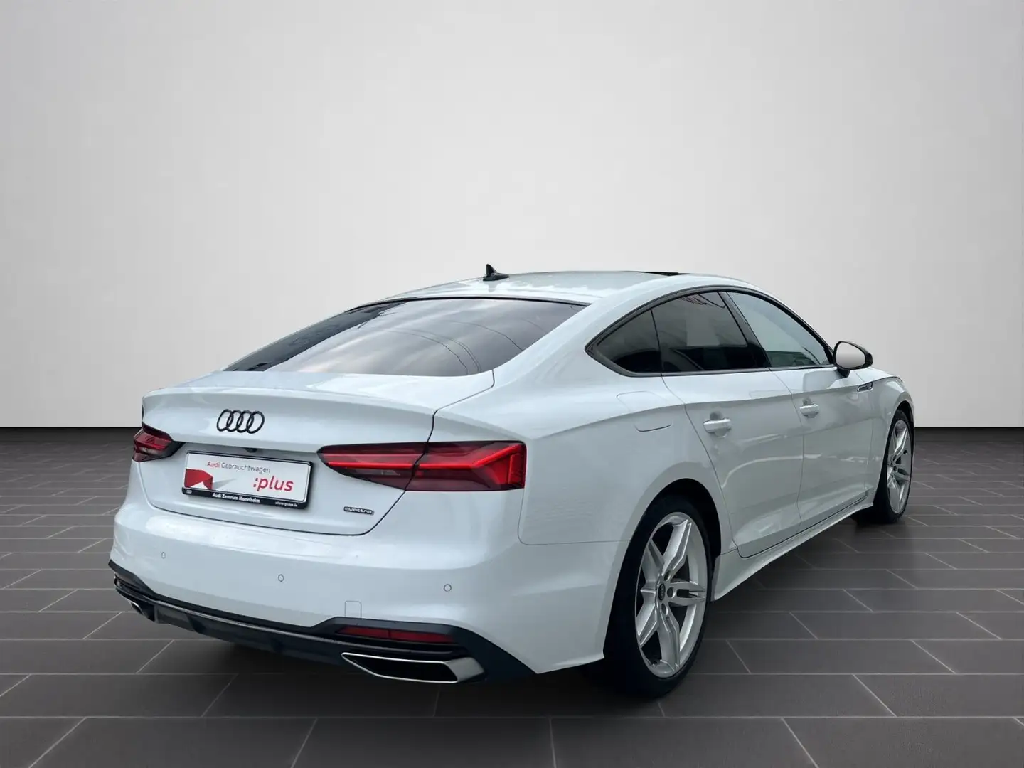 Audi A5 45 TFSI quattro S tronic PANO HUD B Weiß - 2
