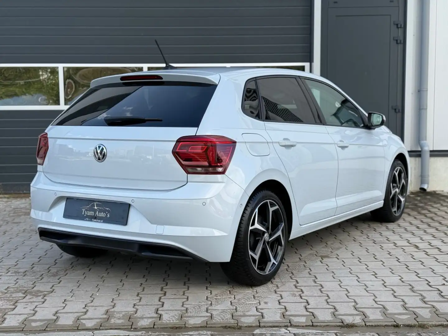 Volkswagen Polo 1.0 TSI HIGHLINE DSG WHITE-SILVER / AIRCO NAVIGATI Blanc - 2