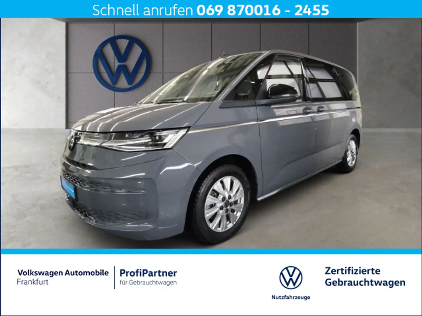Volkswagen T7 Multivan T7 Multivan 1.4 TSI DSG eHybrid Style Navi IQ.Li Grau - 1