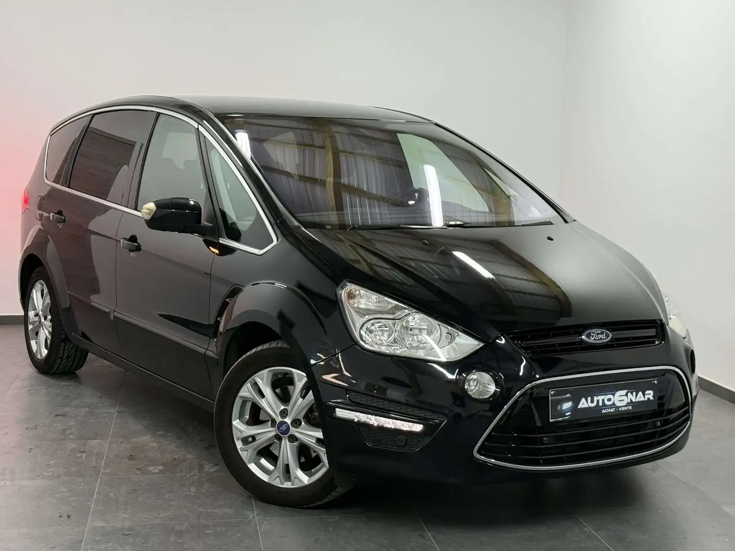 Ford S-Max 1.6 Turbo Titanium  Navi - Carnet - Camera Noir - 1