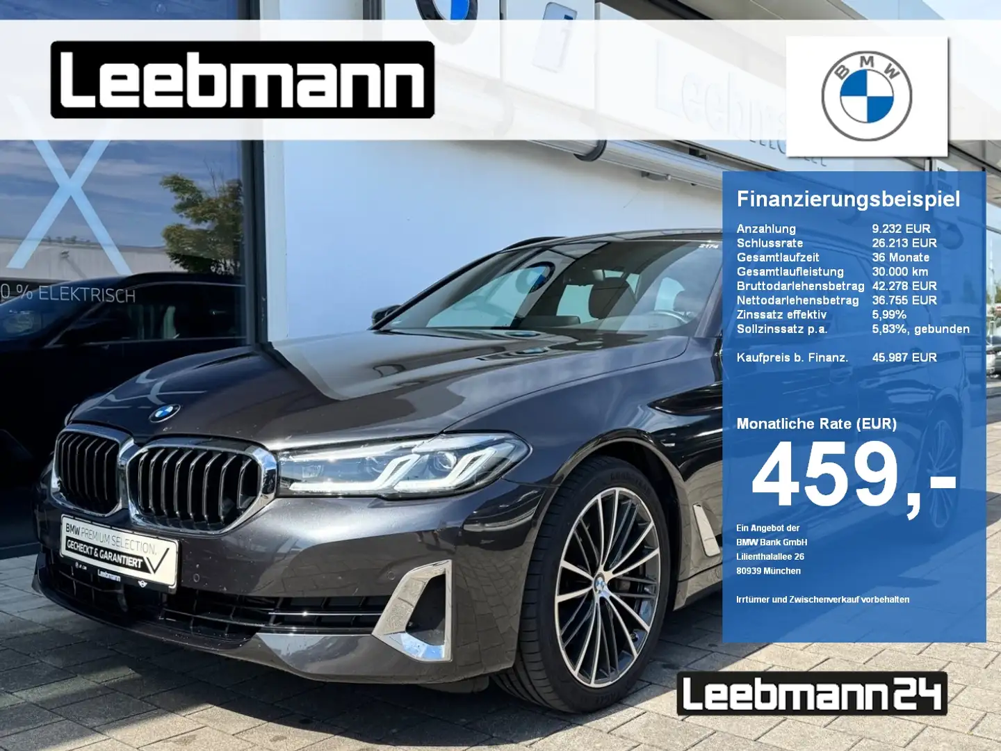 BMW 540 d xDrive Tour. Luxury ACC/RFK 2 JAHRE GARANTIE Gris - 1