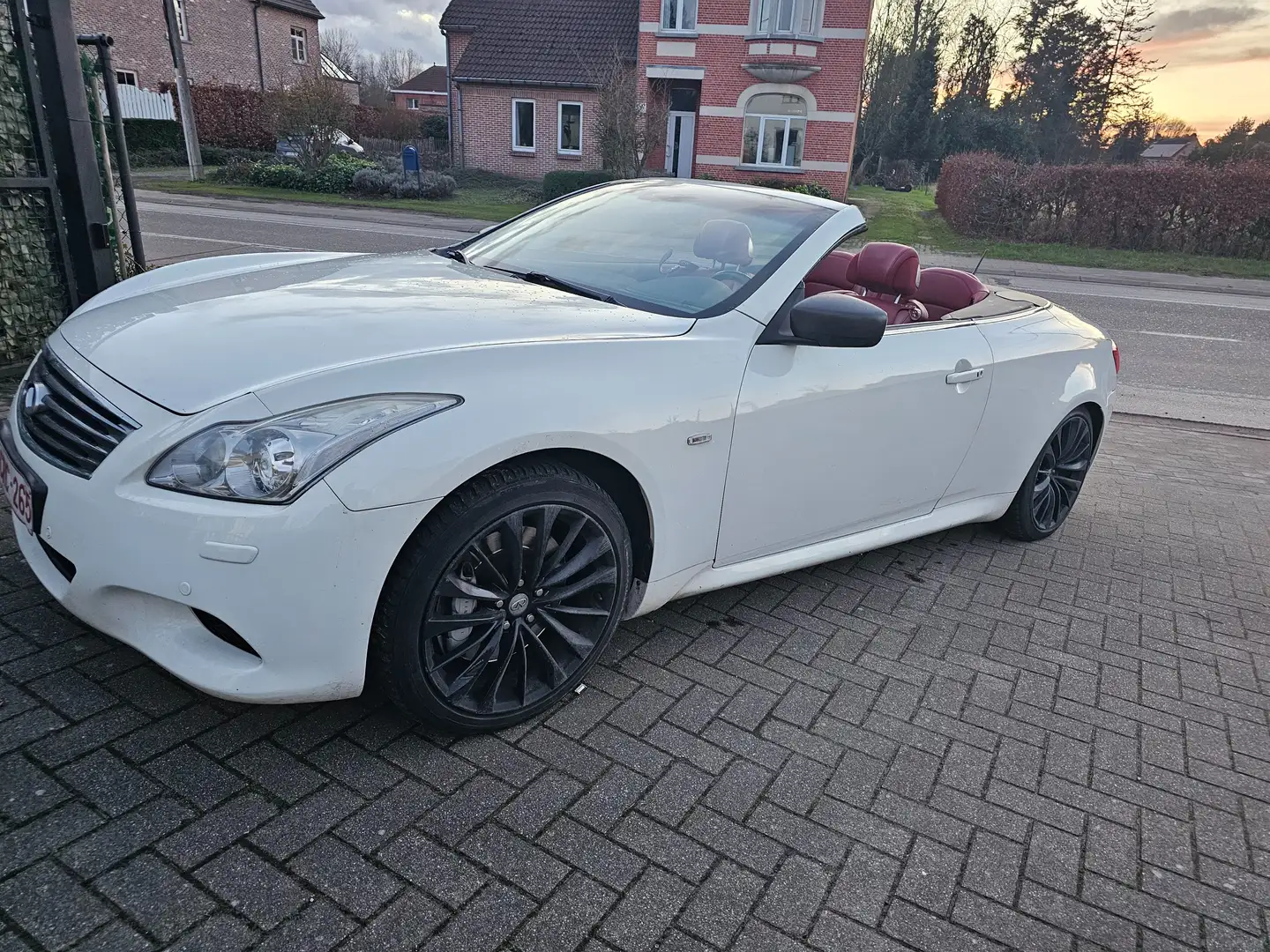 Infiniti G37 G37 Cabrio Blanc - 1
