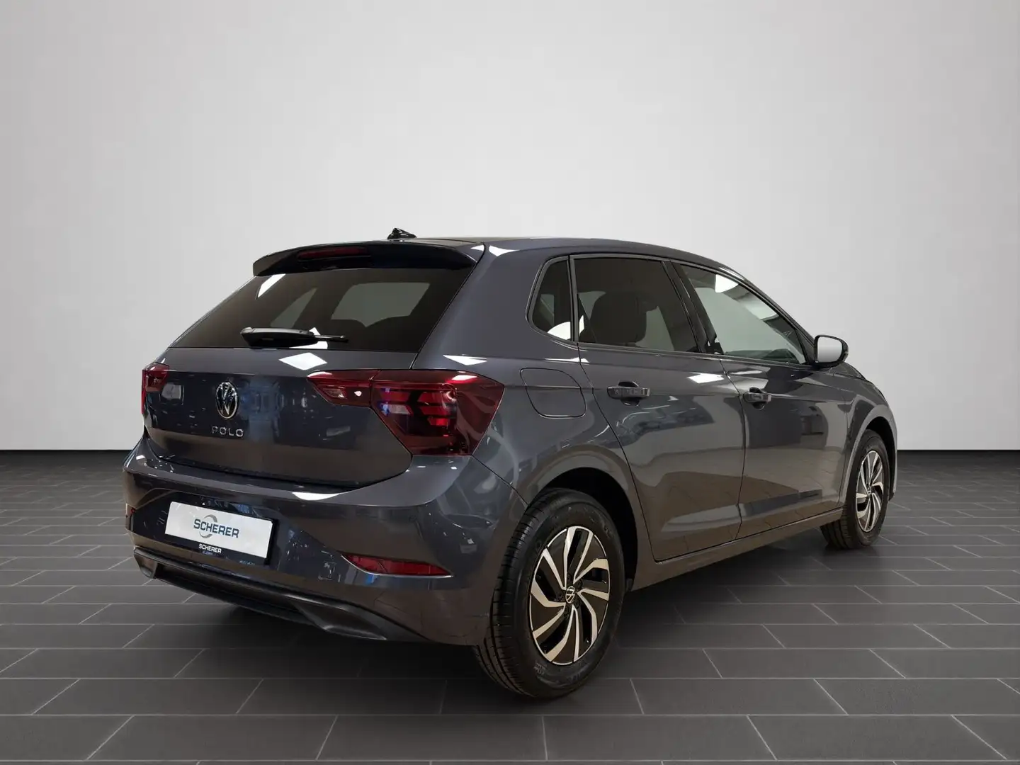 Volkswagen Polo 1.0 TSI Life SHZ APP PDC RearView Gris - 2