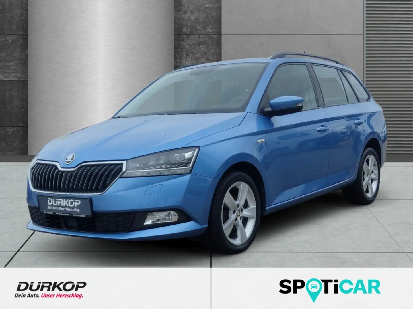 Skoda Fabia Combi,Elektr.Fensterheber,LED-Tagfahrlicht,Scheinw Bleu - 1