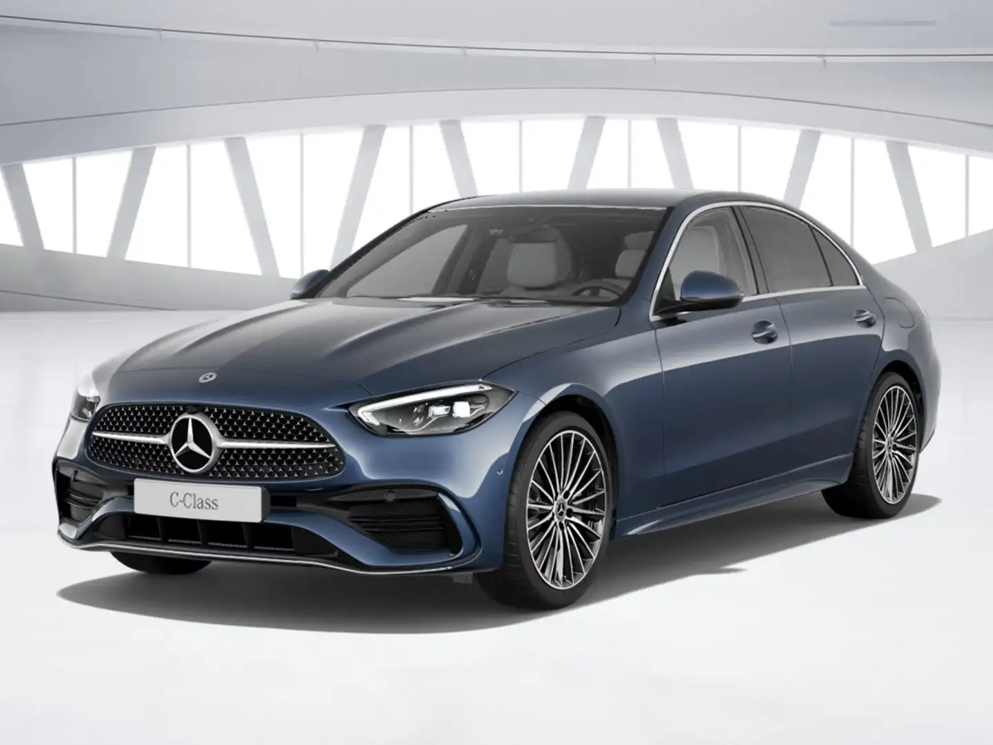 Mercedes-Benz C 220 C 220 d 4Matic AMG Line Advanced Bleu - 1