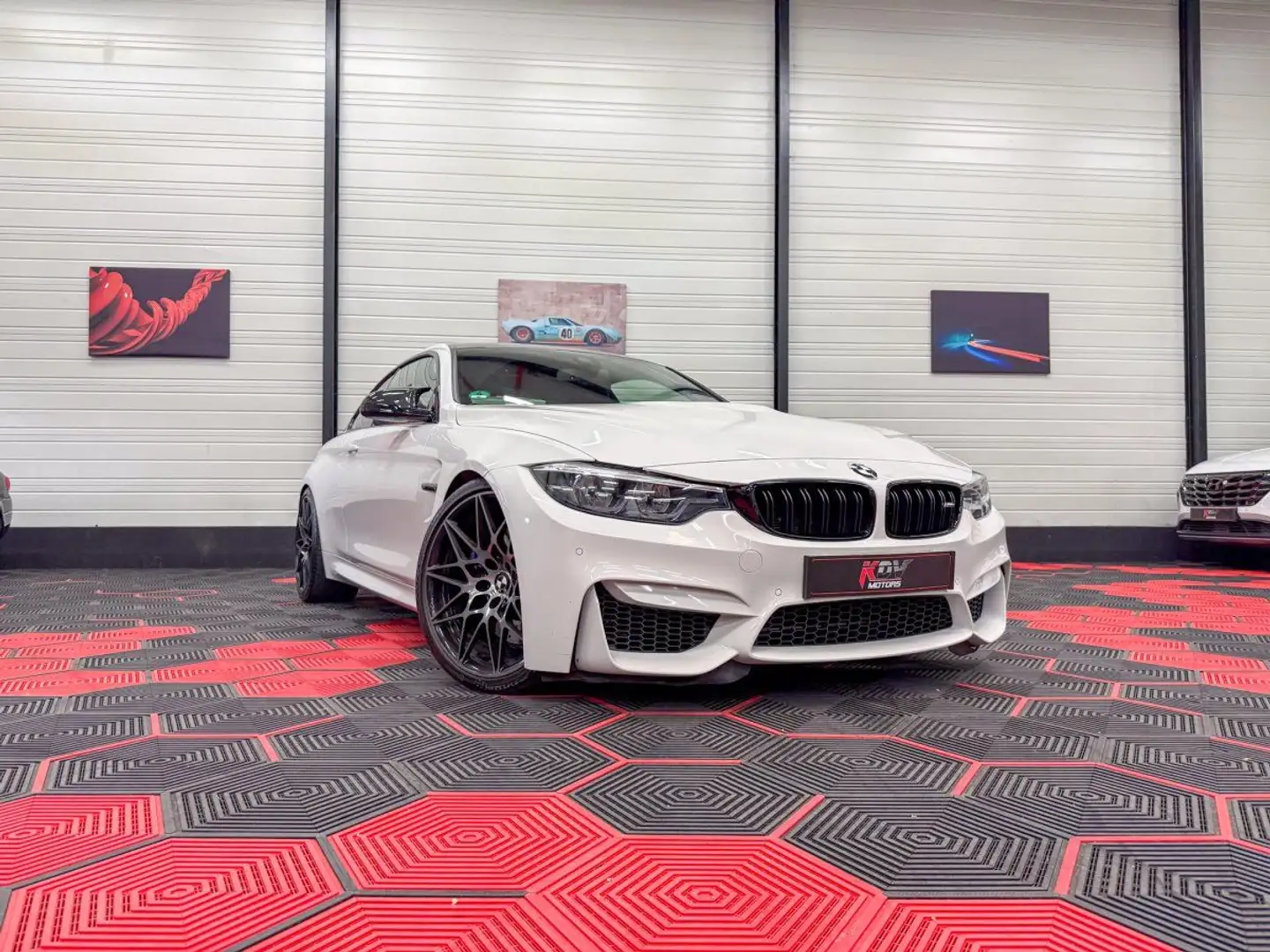 BMW M4 F82 COMPETITION 3.0 450 BVA Blanc - 1