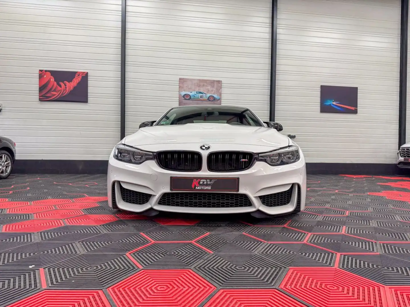 BMW M4 F82 COMPETITION 3.0 450 BVA Blanc - 2