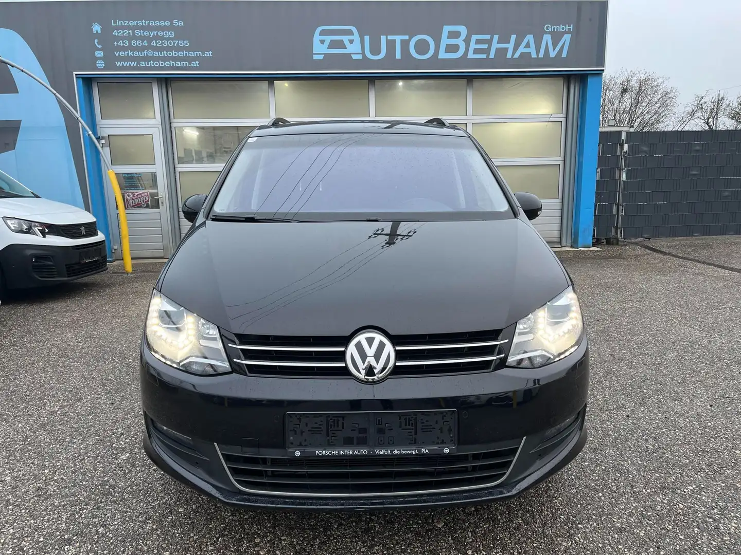 Volkswagen Sharan Business TDI DSG 7-Sitzer AHK-ACC-Kamera Schwarz - 2