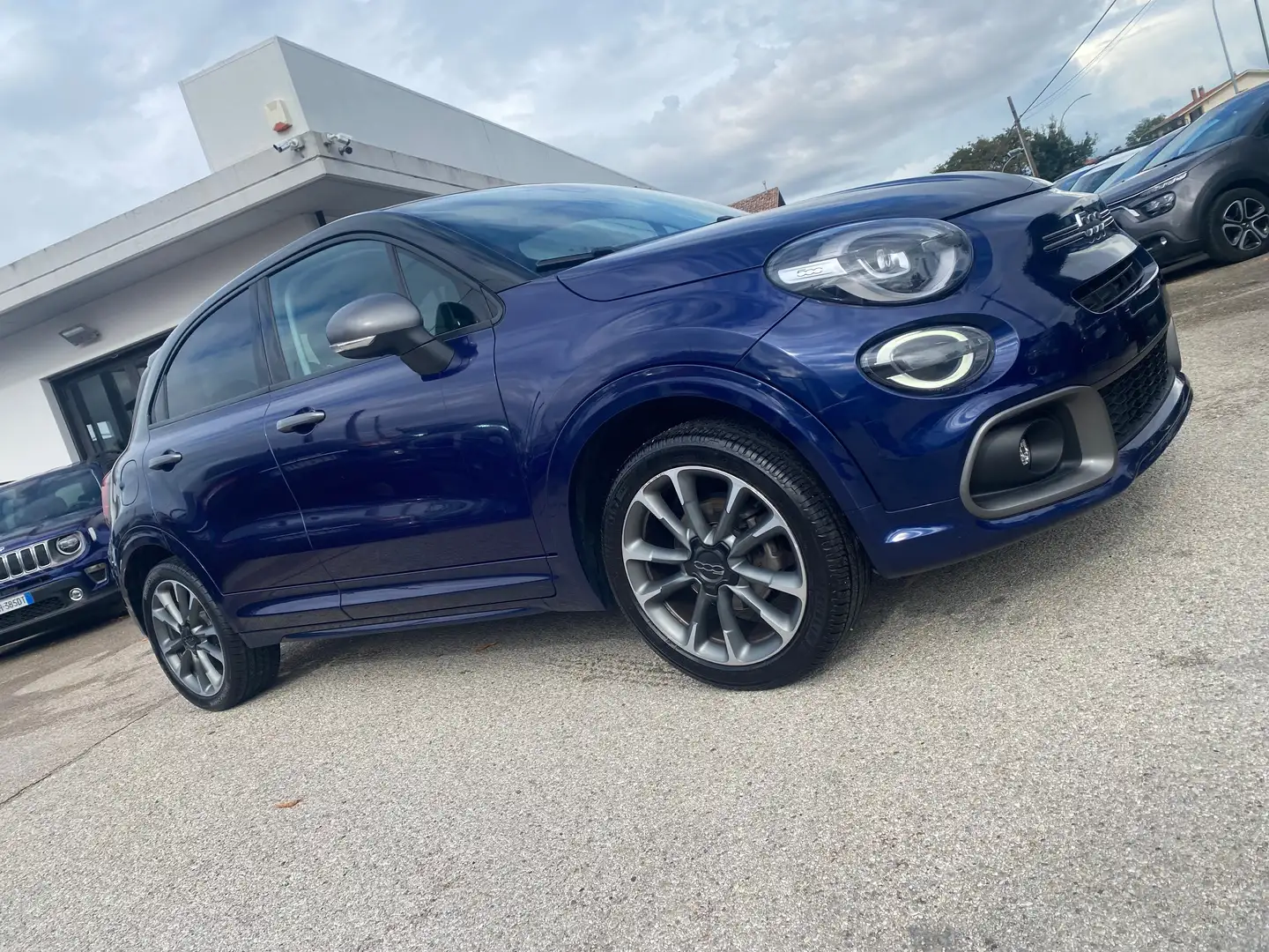 Fiat 500X 500X 2022 1.3 mjet Sport 95cv Blauw - 2