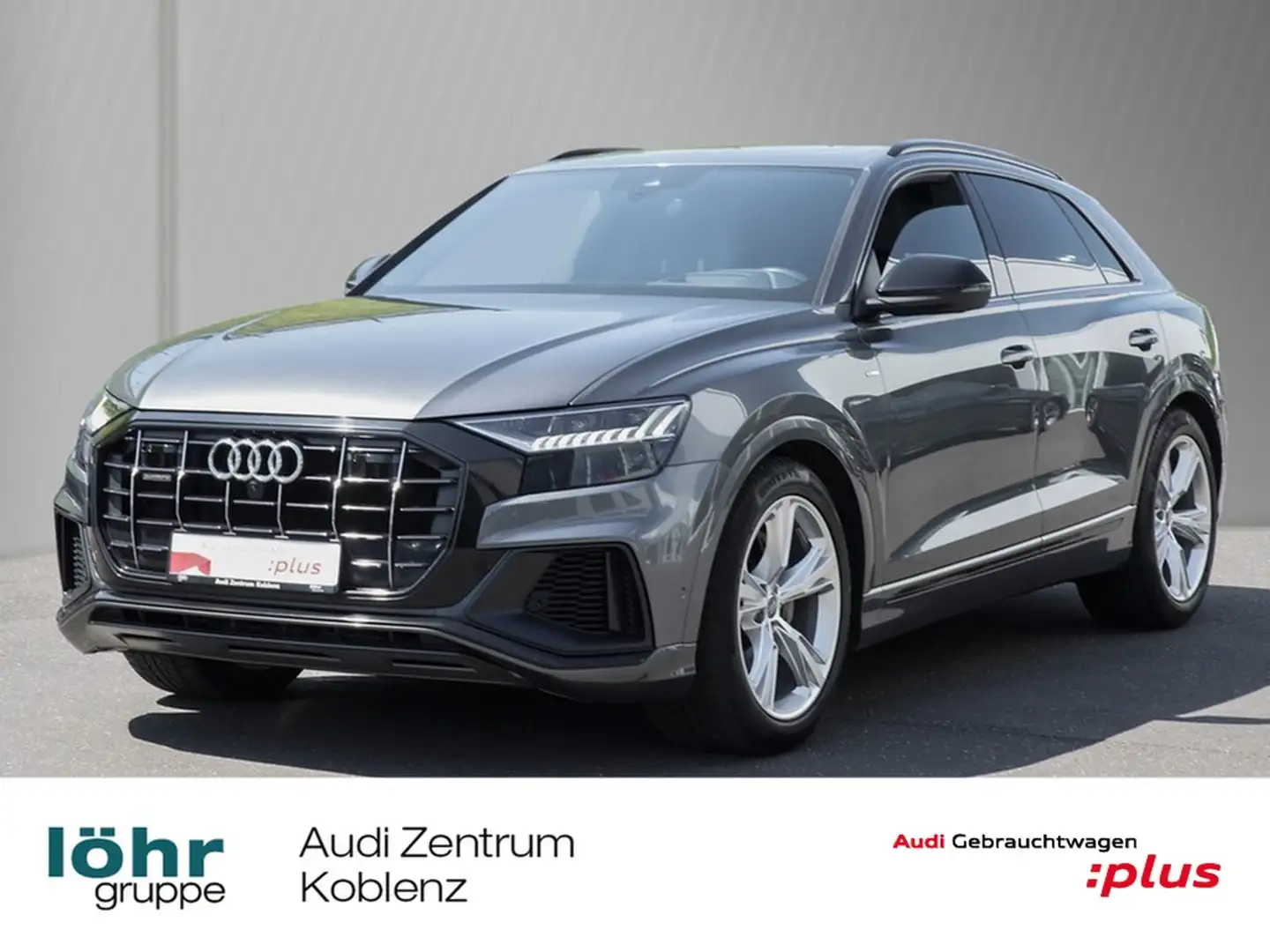 Audi Q8 50 TDI S line ACC Panorama AHK Matrix Kamera Grau - 1