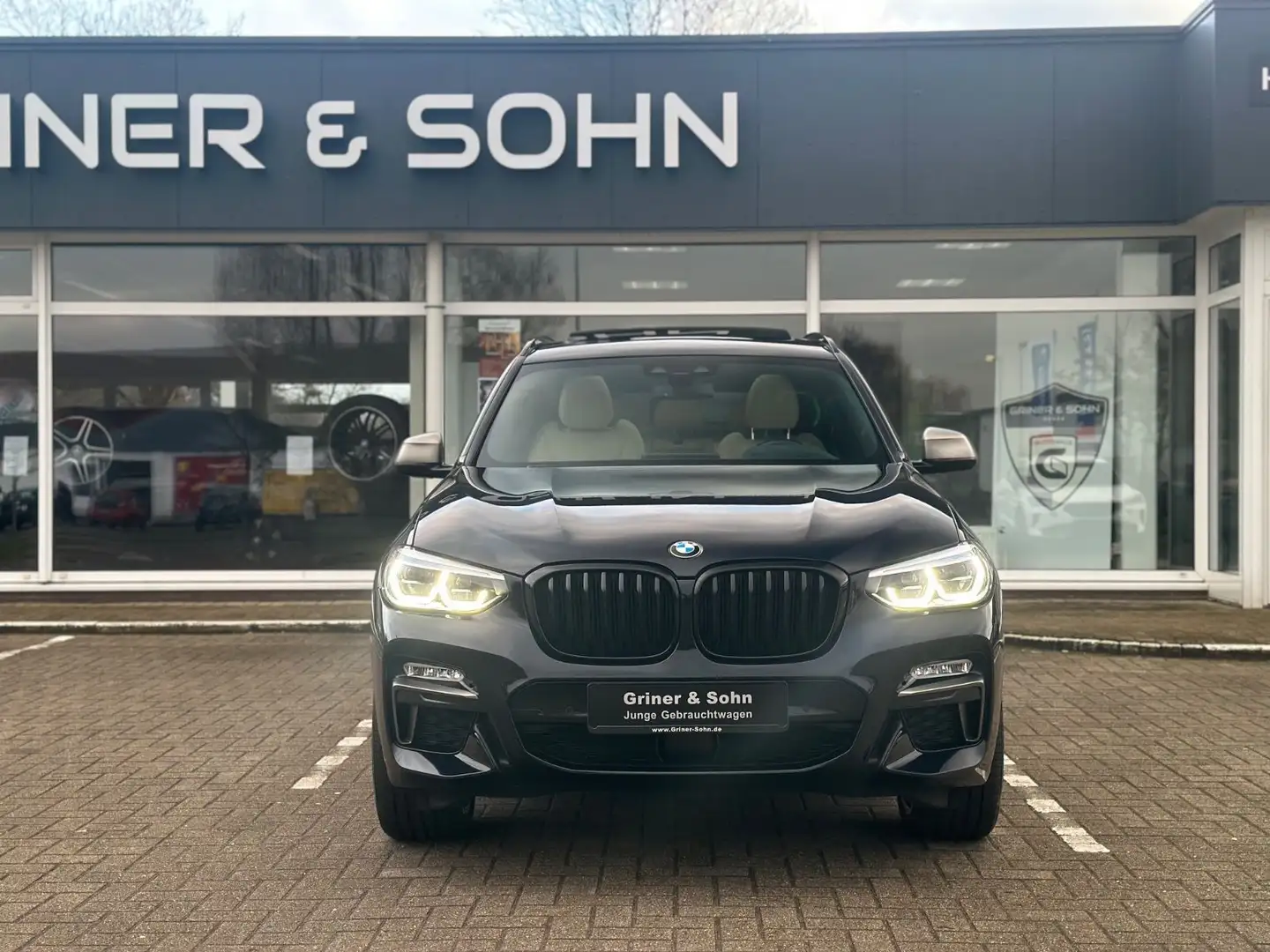BMW X3 M d,21-Zoll,Pano,AHK,R-Kam,ACC,H&K,Keyless Noir - 2