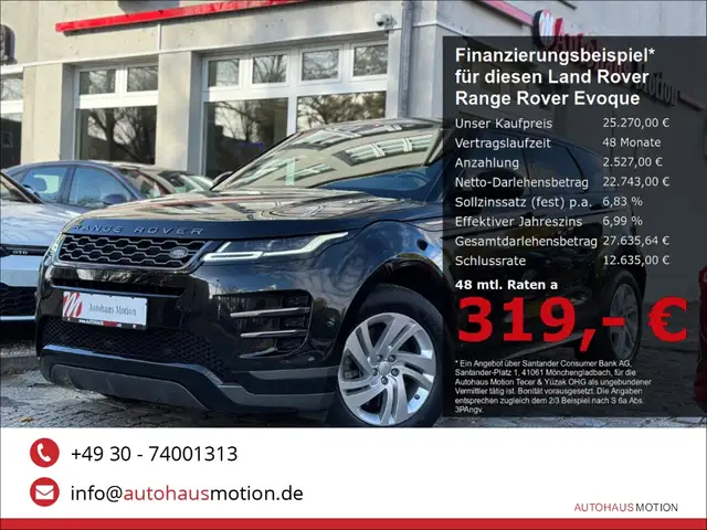 Land Rover Range Rover Evoque main image