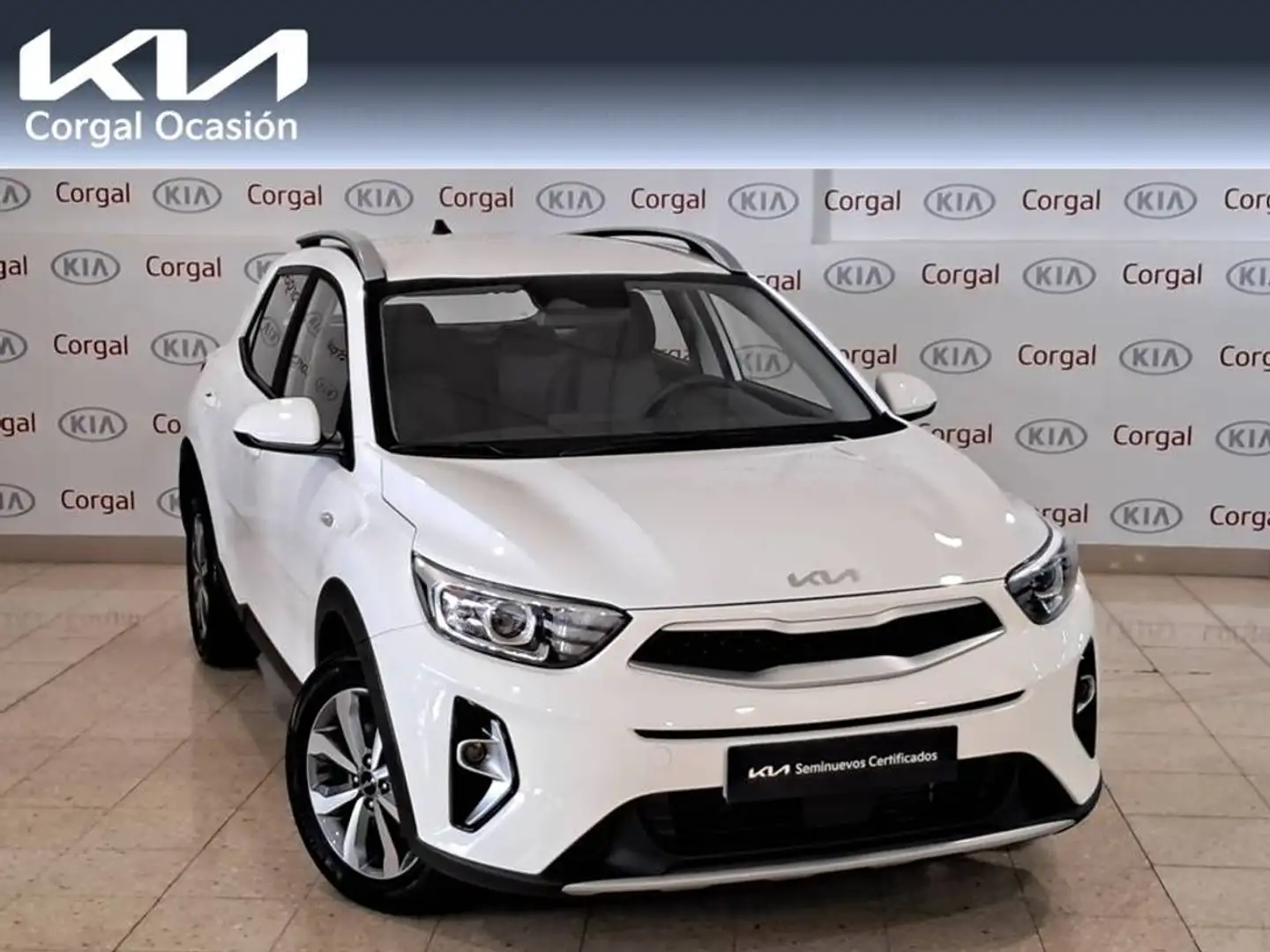 Kia Stonic 1.0 T-GDi MHEV Drive 100 Blanco - 1