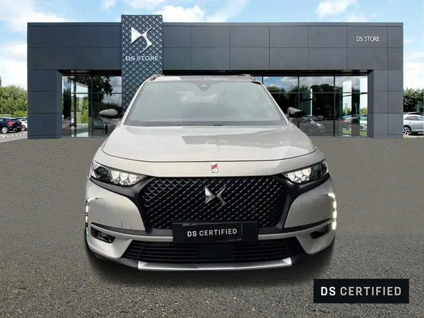 DS Automobiles DS 7 Crossback 1.5 BlueHDi 130cv EAT8 PERFORMANCE LINE+ USATO Beżowy - 2