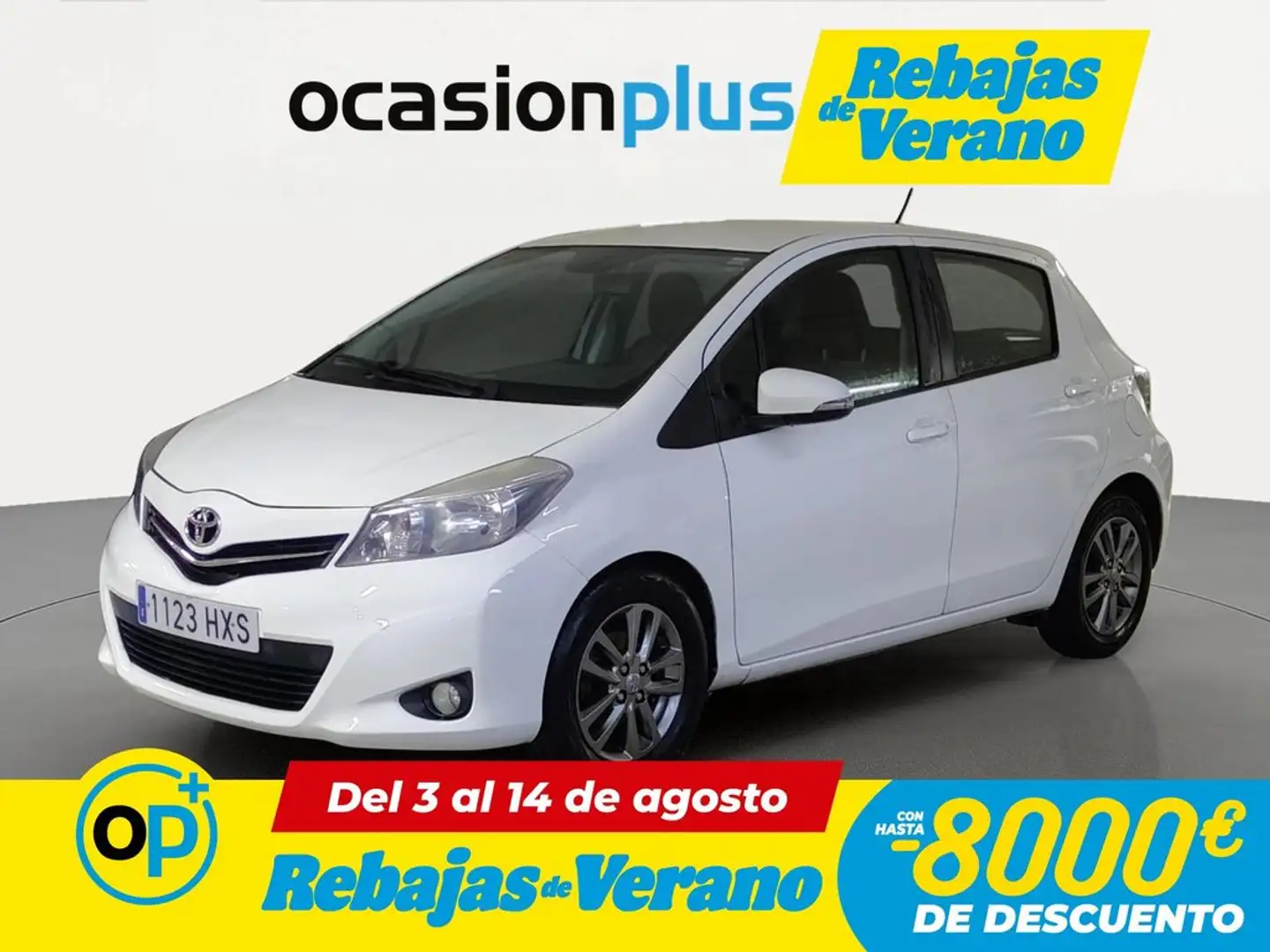 Toyota Yaris 1.4D-4D Active Blanco - 1