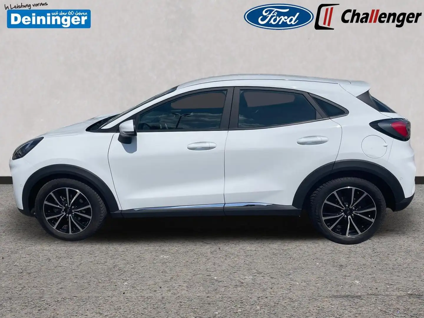 Ford Puma 1.0 l EcoBoost Mild-Hybrid Titanium NAVI/DAB FAHRA Blanc - 2