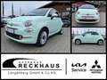 Fiat 500C 1.2 Lounge Cabrio Klima Navi Einparkhilfe Grün - thumbnail 1
