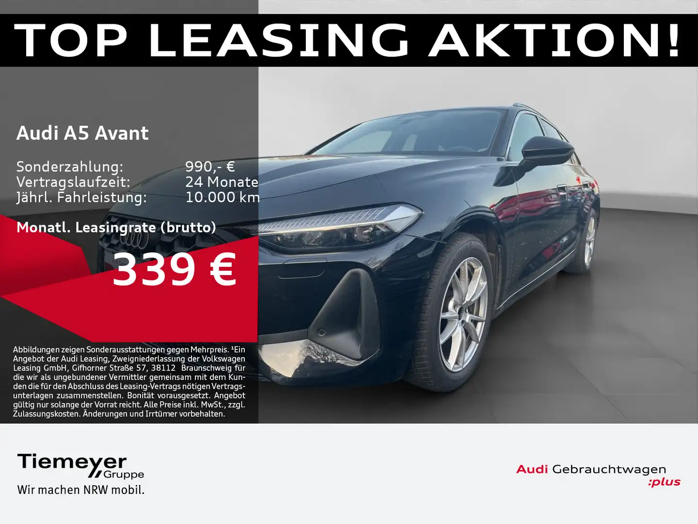 Audi A5 TDI BuO LEDER HuD KAMERA SPORTSITZE Schwarz - 1