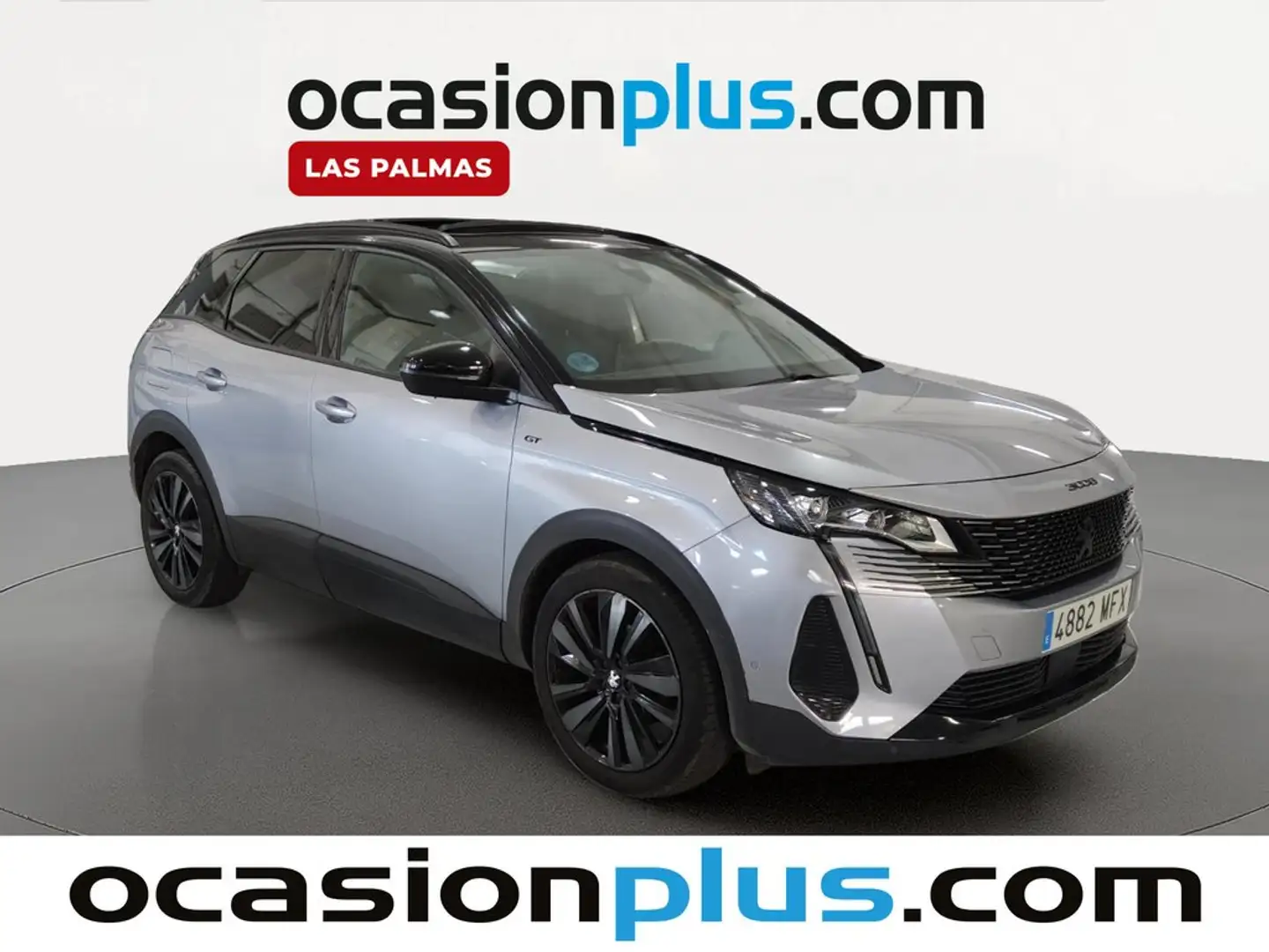 Peugeot 3008 1.2 S&S PureTech GT EAT8 130 Gris - 2