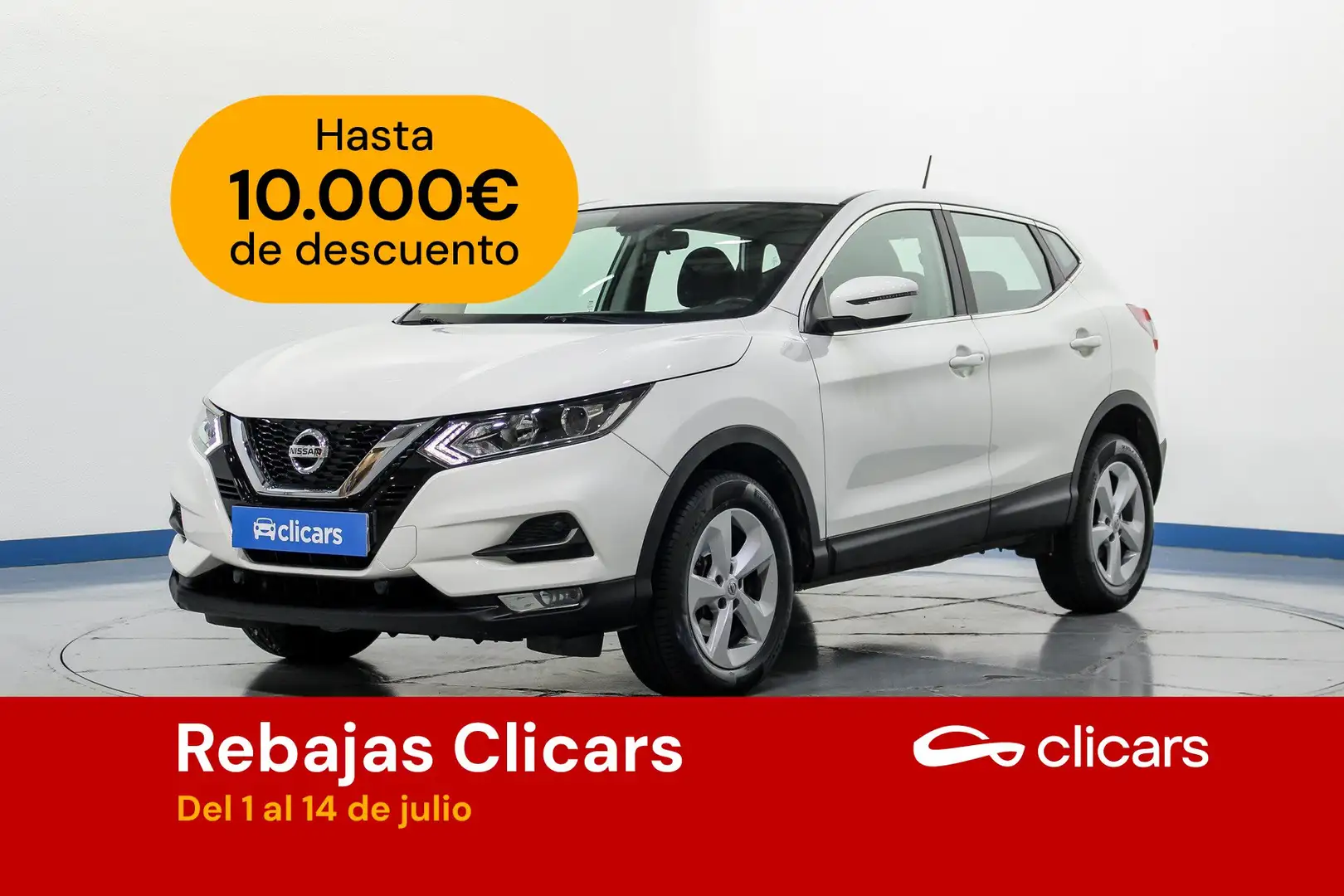 Nissan Qashqai 1.5dCi Acenta 4x2 85kW Blanco - 1