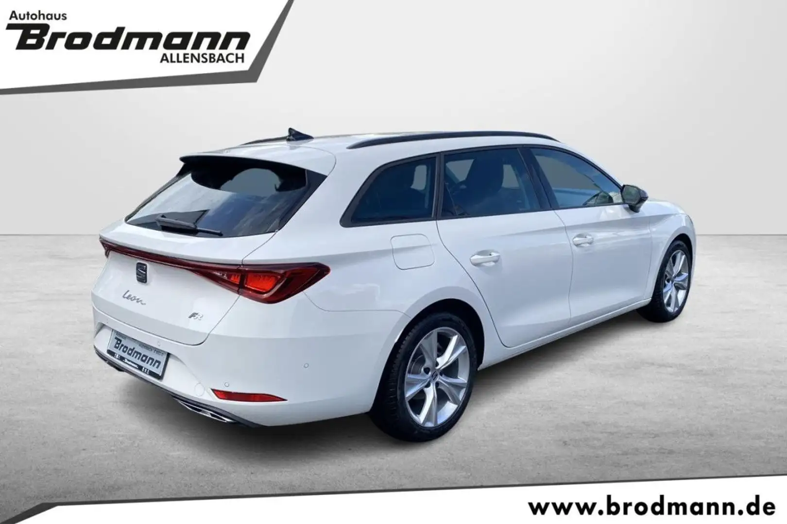 SEAT Leon Sportstourer 1.0 TSI FR Navi-ACC-RFK-LED-Park Weiß - 2