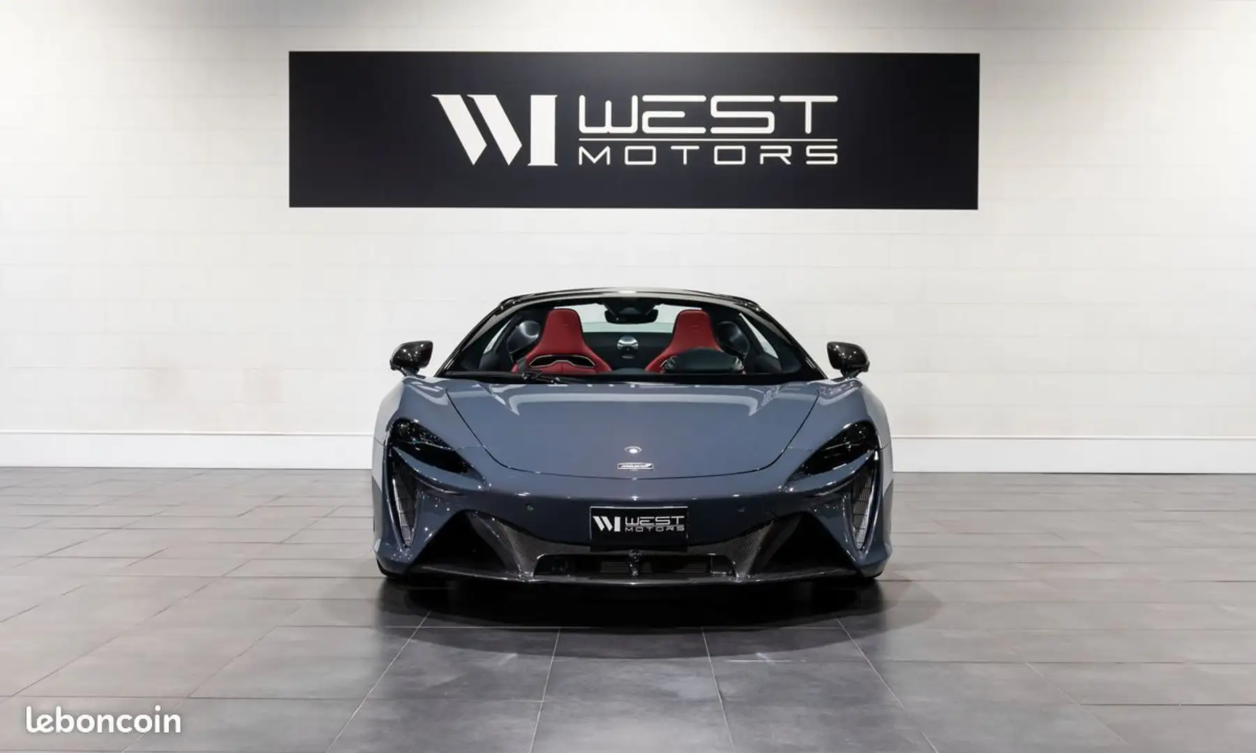 McLaren Artura Spider V6 680 Ch 1°MAIN FRANÇAISE Full carbone Lif Gris - 2