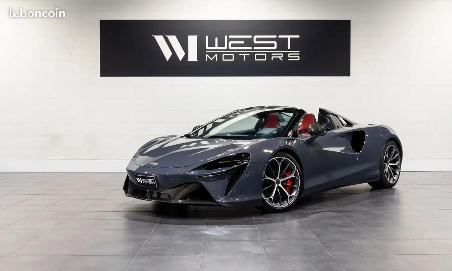 McLaren Artura Spider V6 680 Ch 1°MAIN FRANÇAISE Full carbone Lif Gris - 1